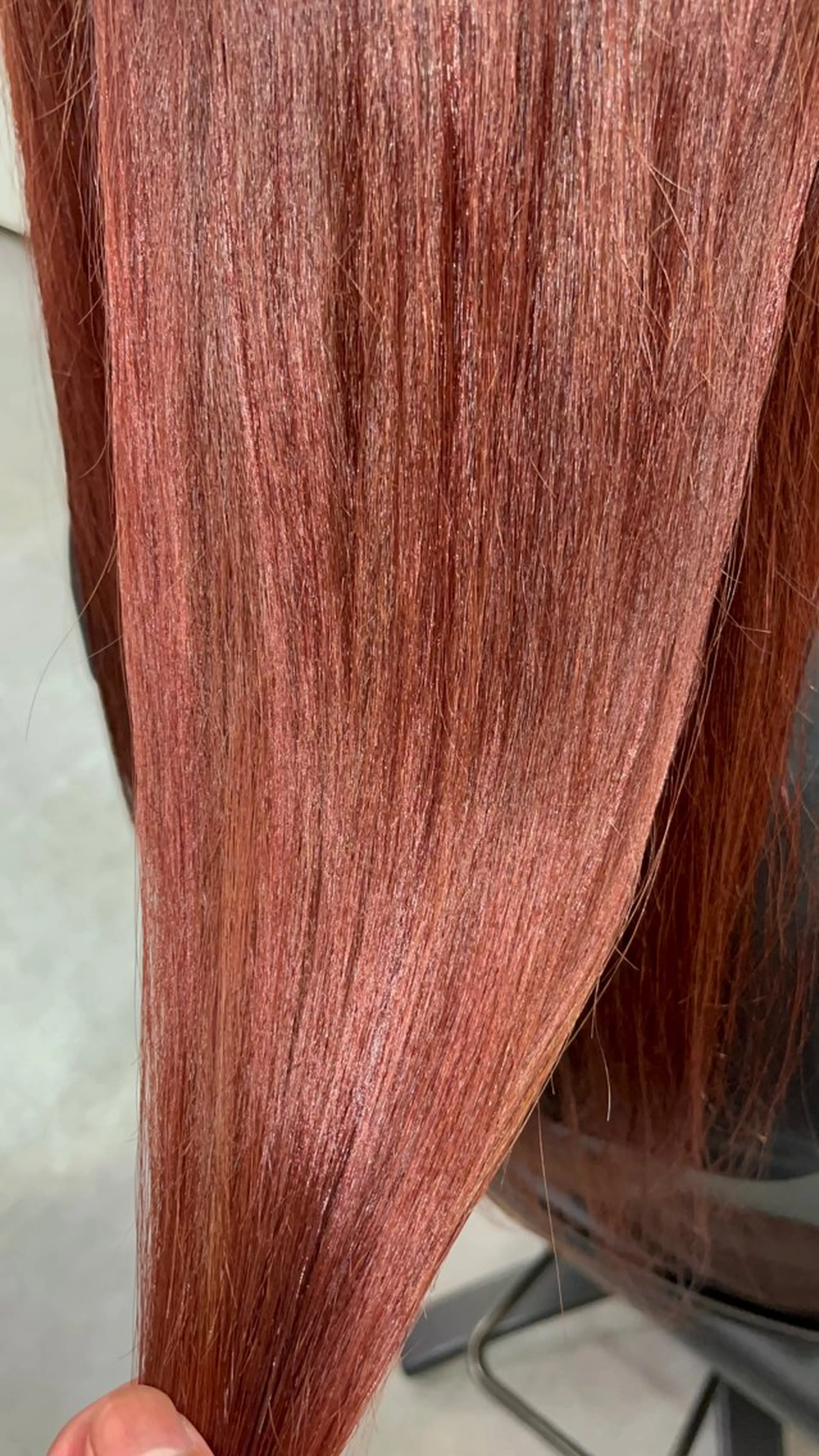 ロング 艶髪color💎髪 質改善ストレート大吉のヘアスタイル