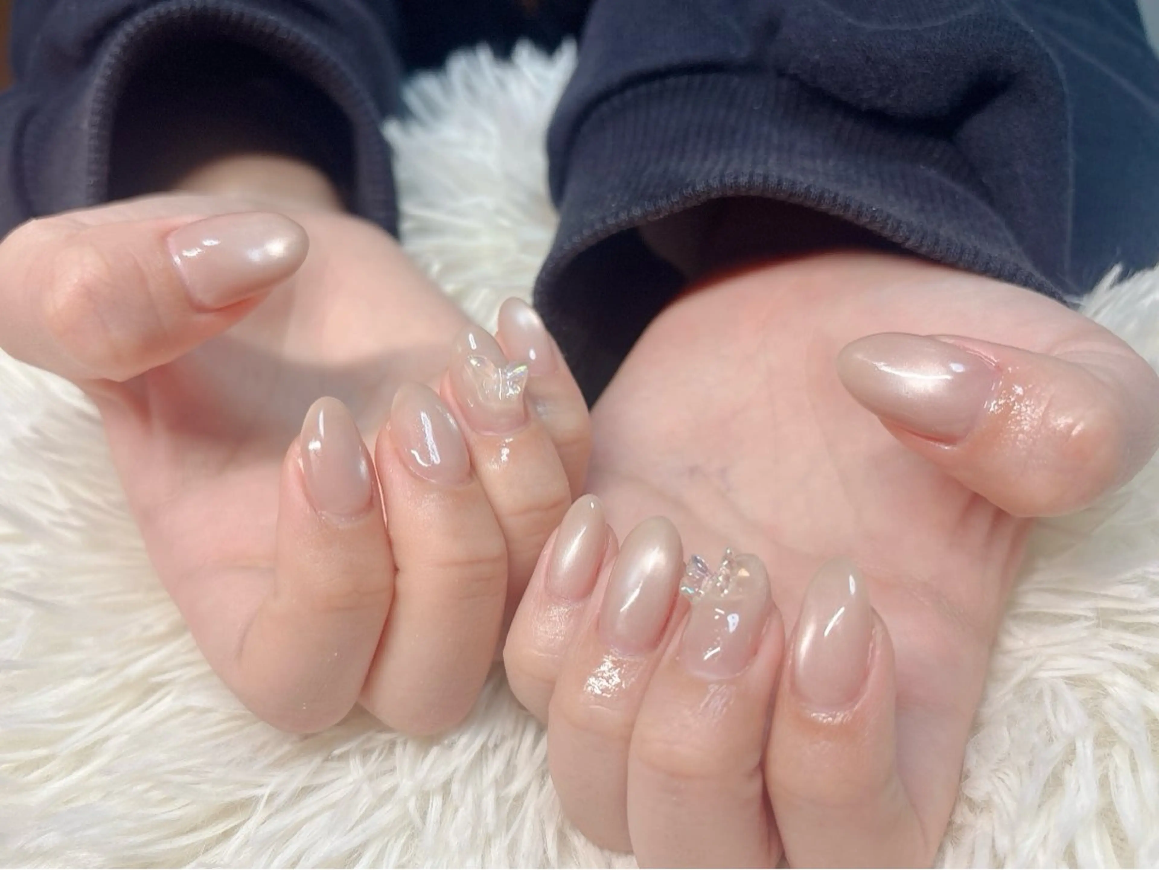 ネイル ハンドネイル パッチリオメメ Lianaのネイルデザイン