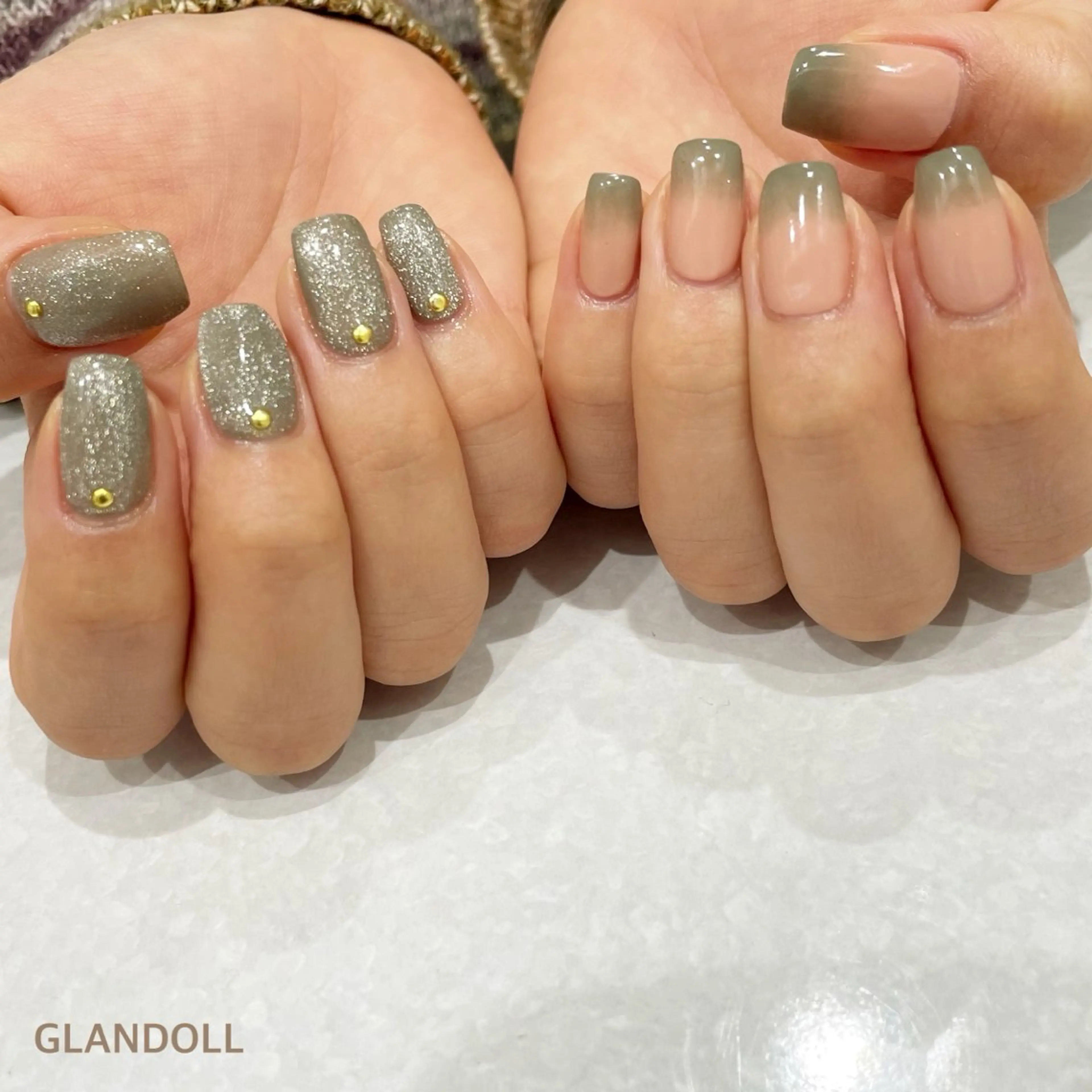 ネイル ハンドネイル GLANDOLL YURIのネイルデザイン