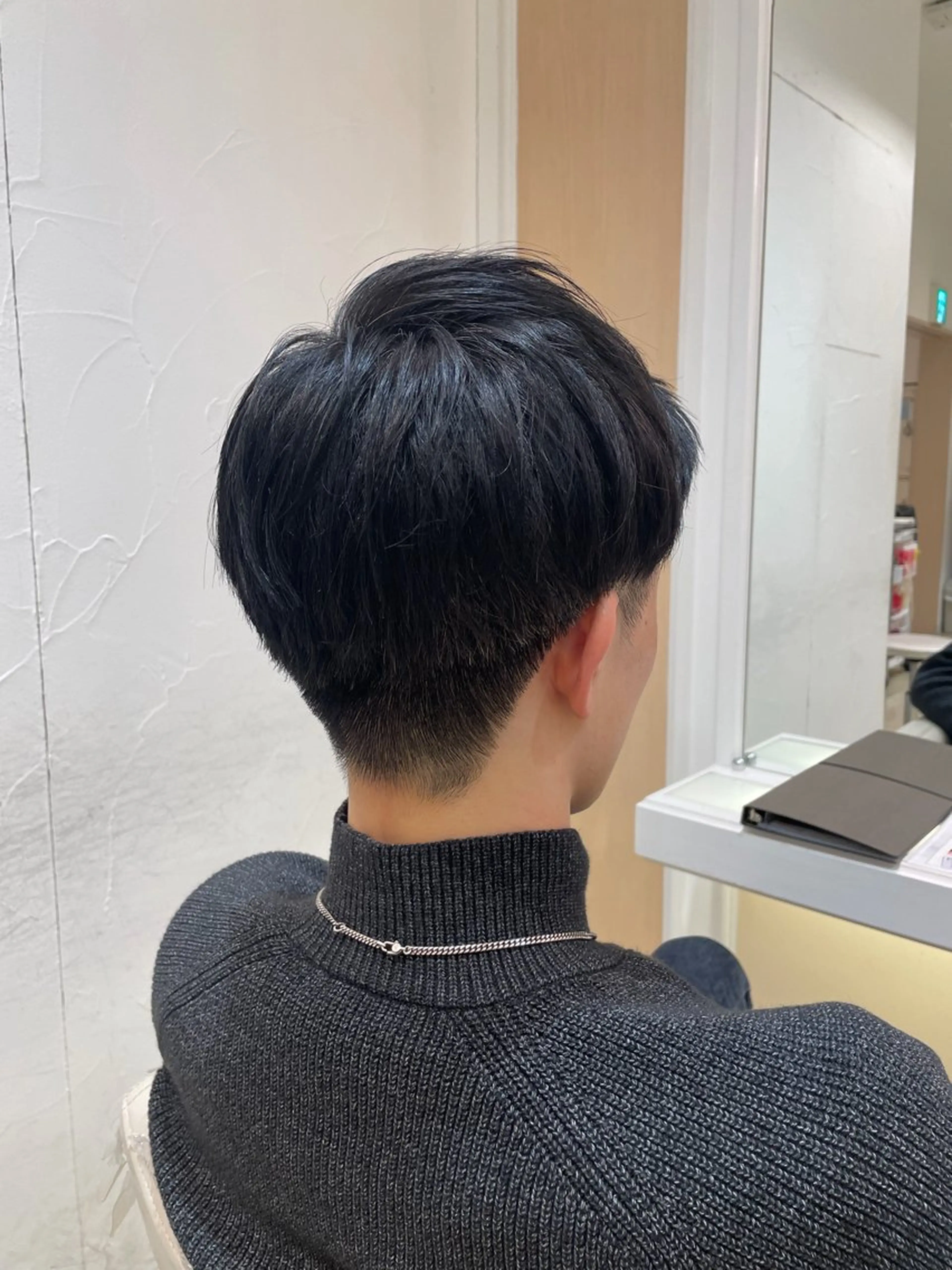 メンズ アップバング マッシュ 刈り上げ カット ☆Ash中目黒 浦野遥☆*。のヘアスタイル