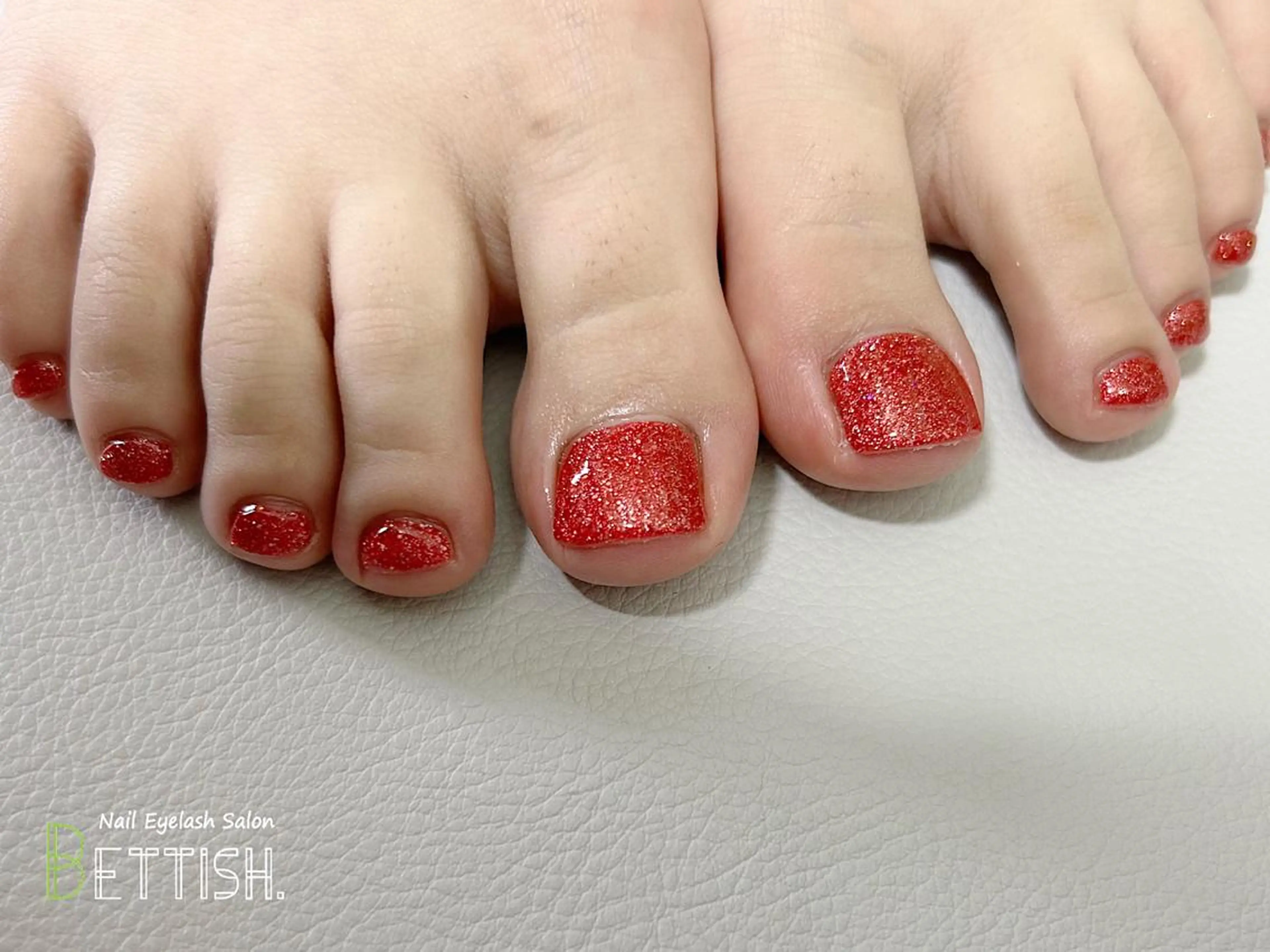 ネイル フットネイル ワンカラーネイル Yuuka. ◡̈⃝︎のネイルデザイン