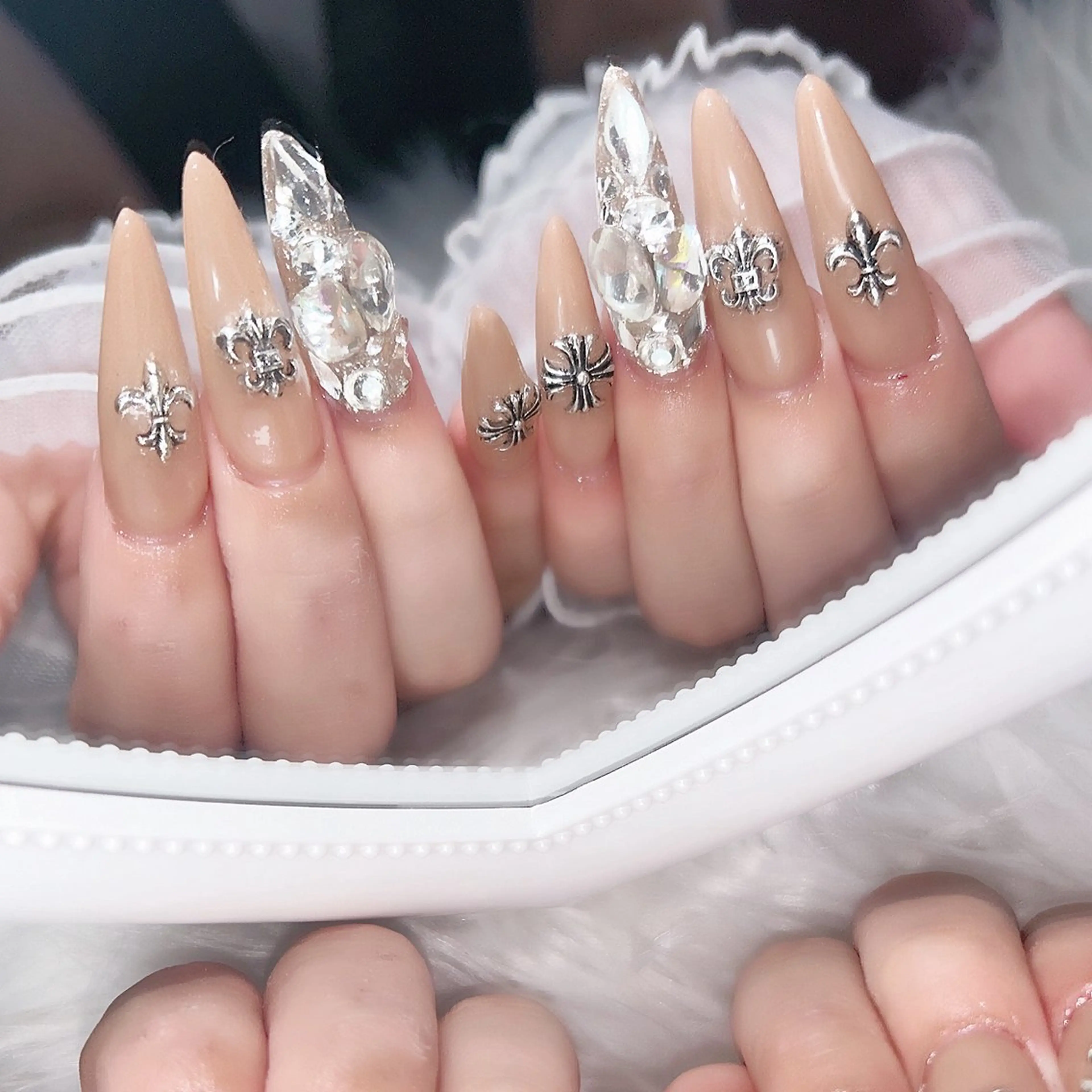 ネイル ハンドネイル merci nailのネイルデザイン