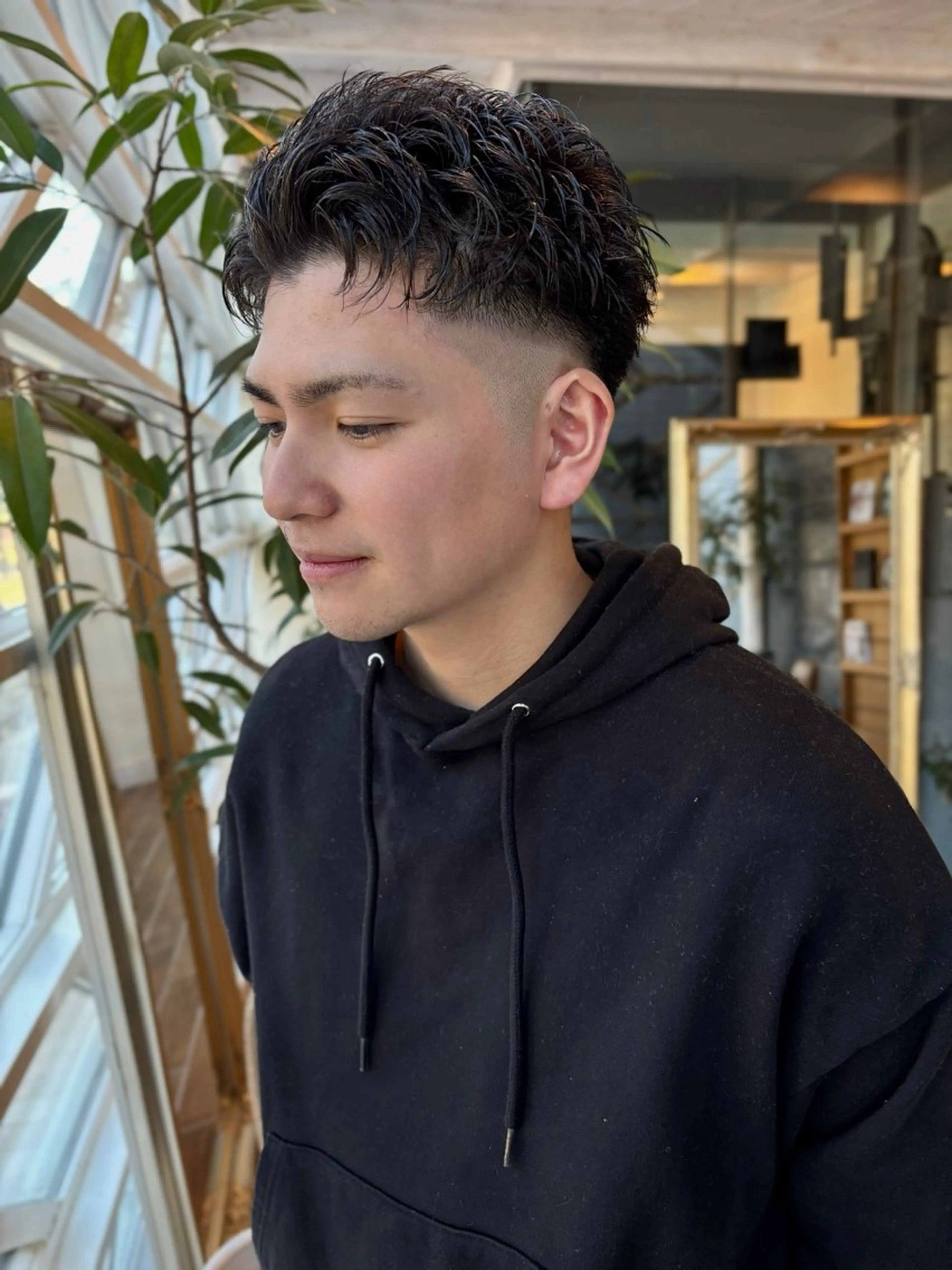 メンズカットの写真