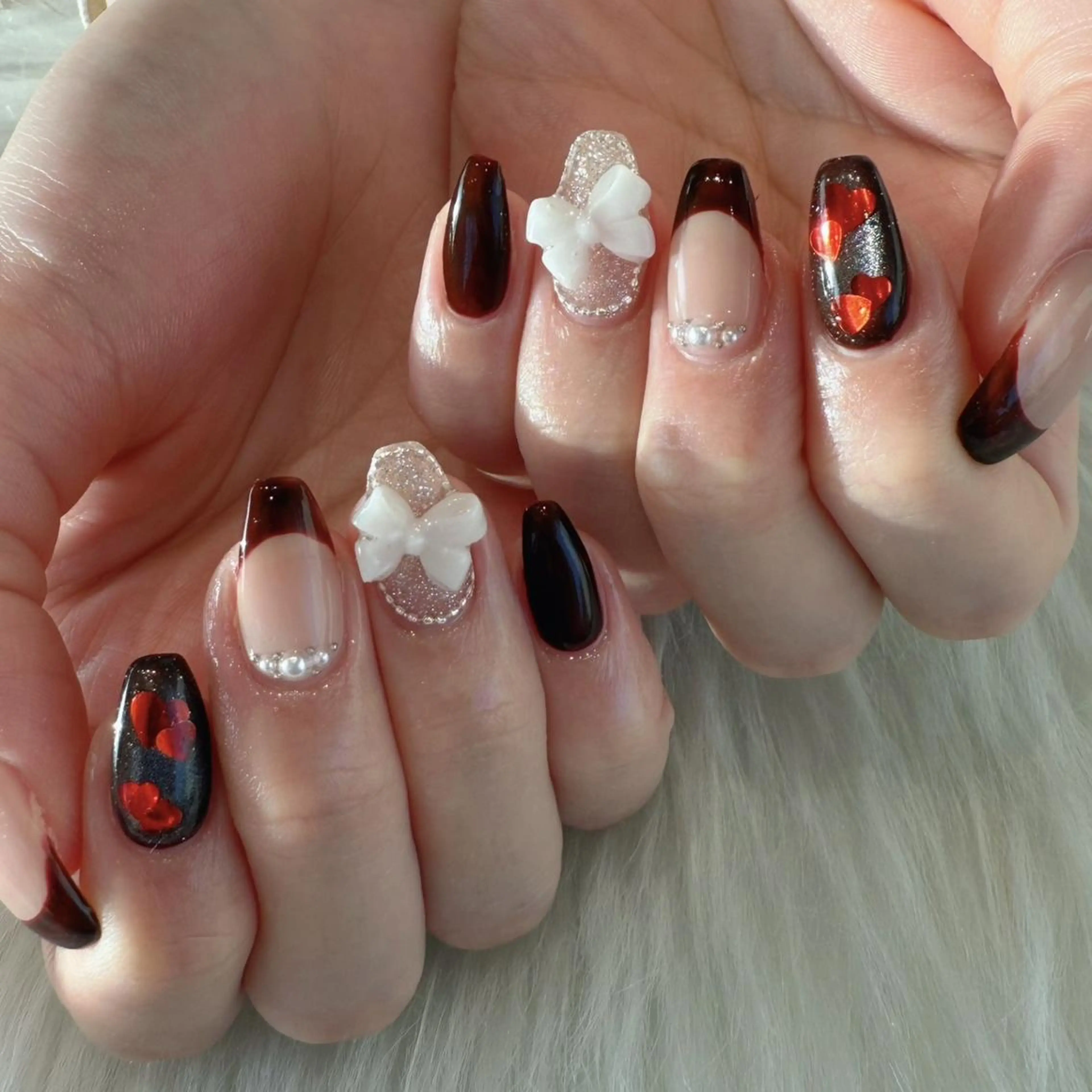 ネイル ゴージャス ハンドネイル Kanai Harukaのネイルデザイン