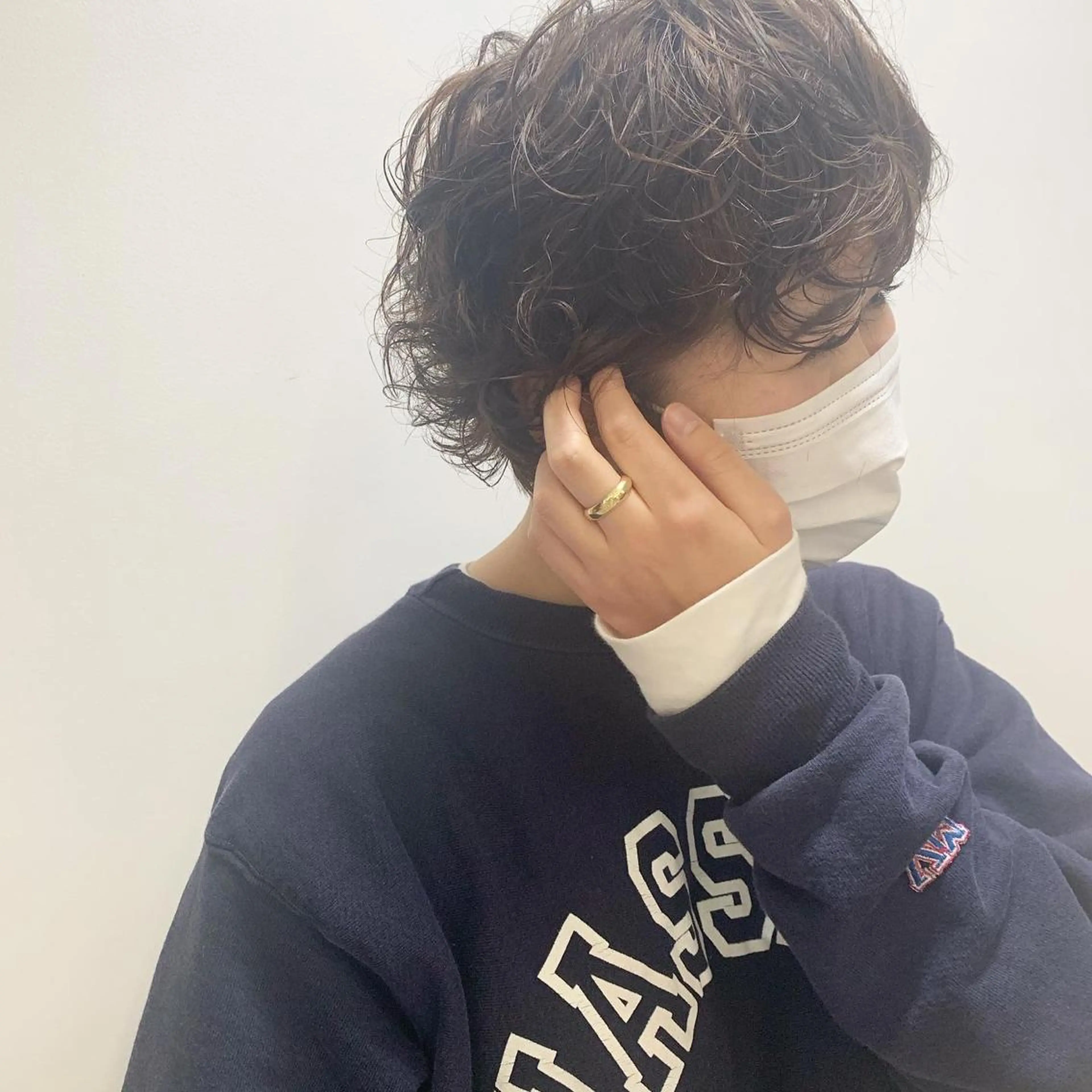 ショート パーマ ショートヘア カット パーマ ボブ/大人ヘア k-two濱田のヘアスタイル