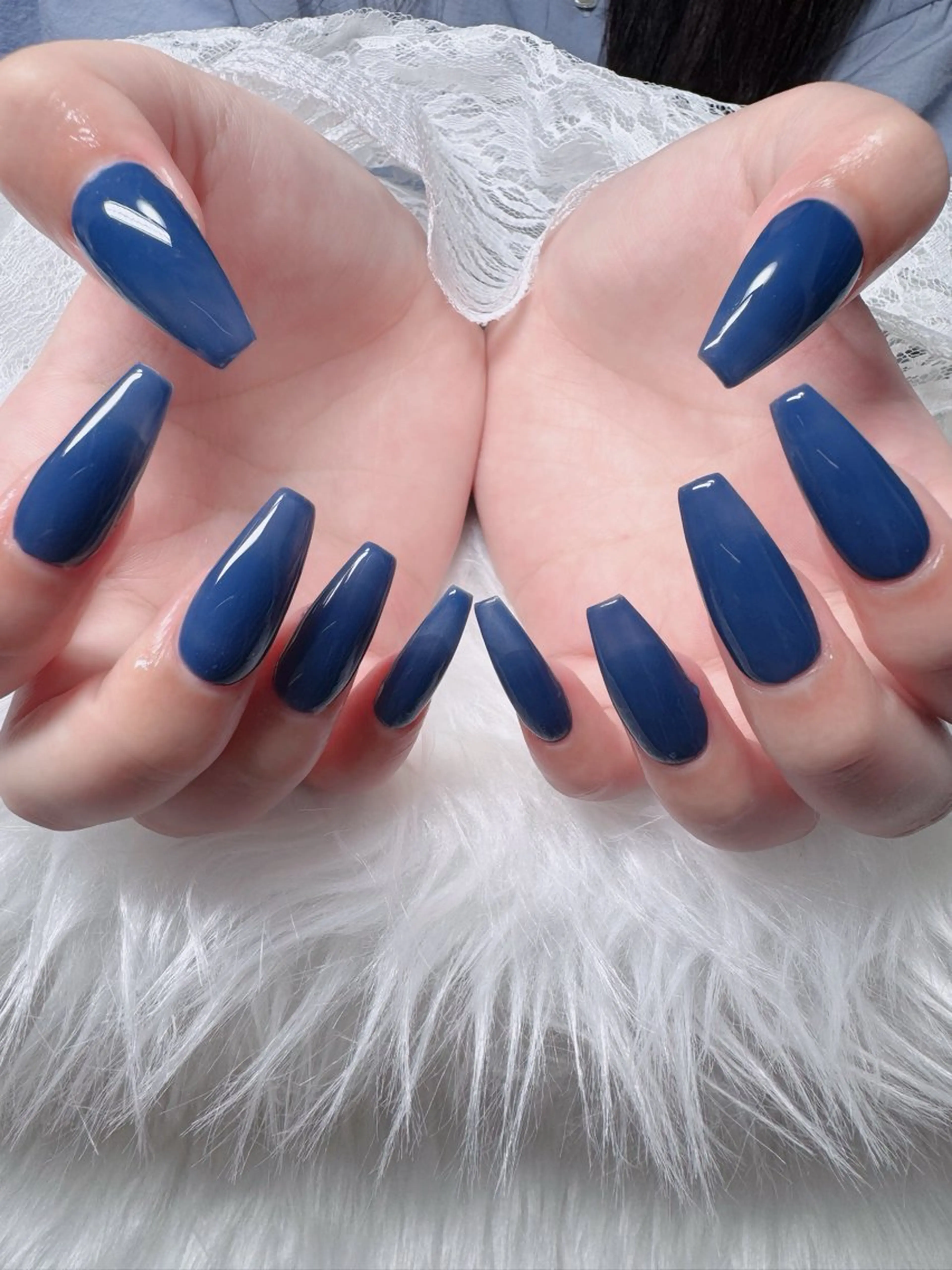 ネイル フレンチネイル ジェルネイル ガラスフレンチ ハロウィン ハート H.baby Nail Salonのネイルデザイン