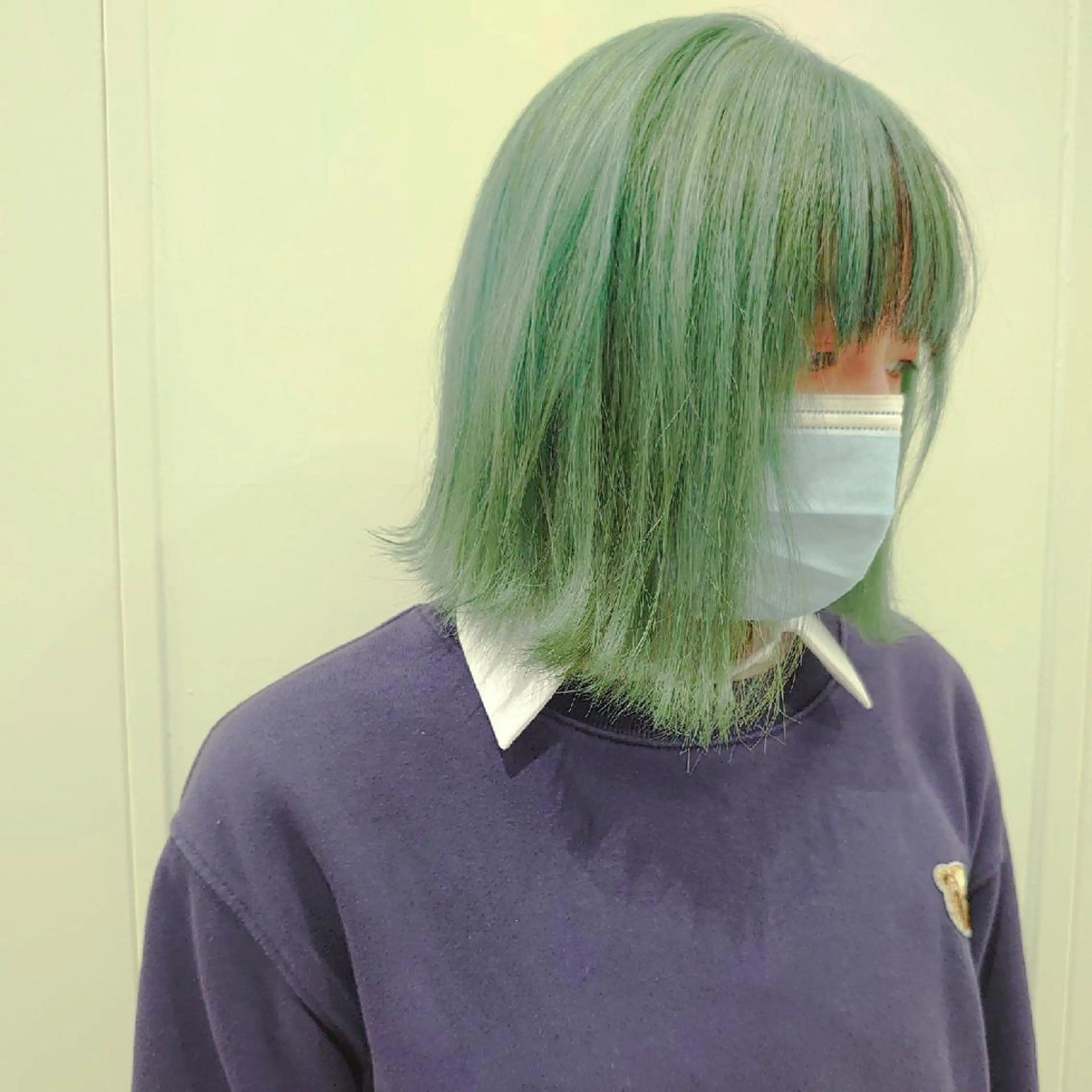 ミディアム 髪質改善/ブリーチ 田代 龍我のヘアスタイル