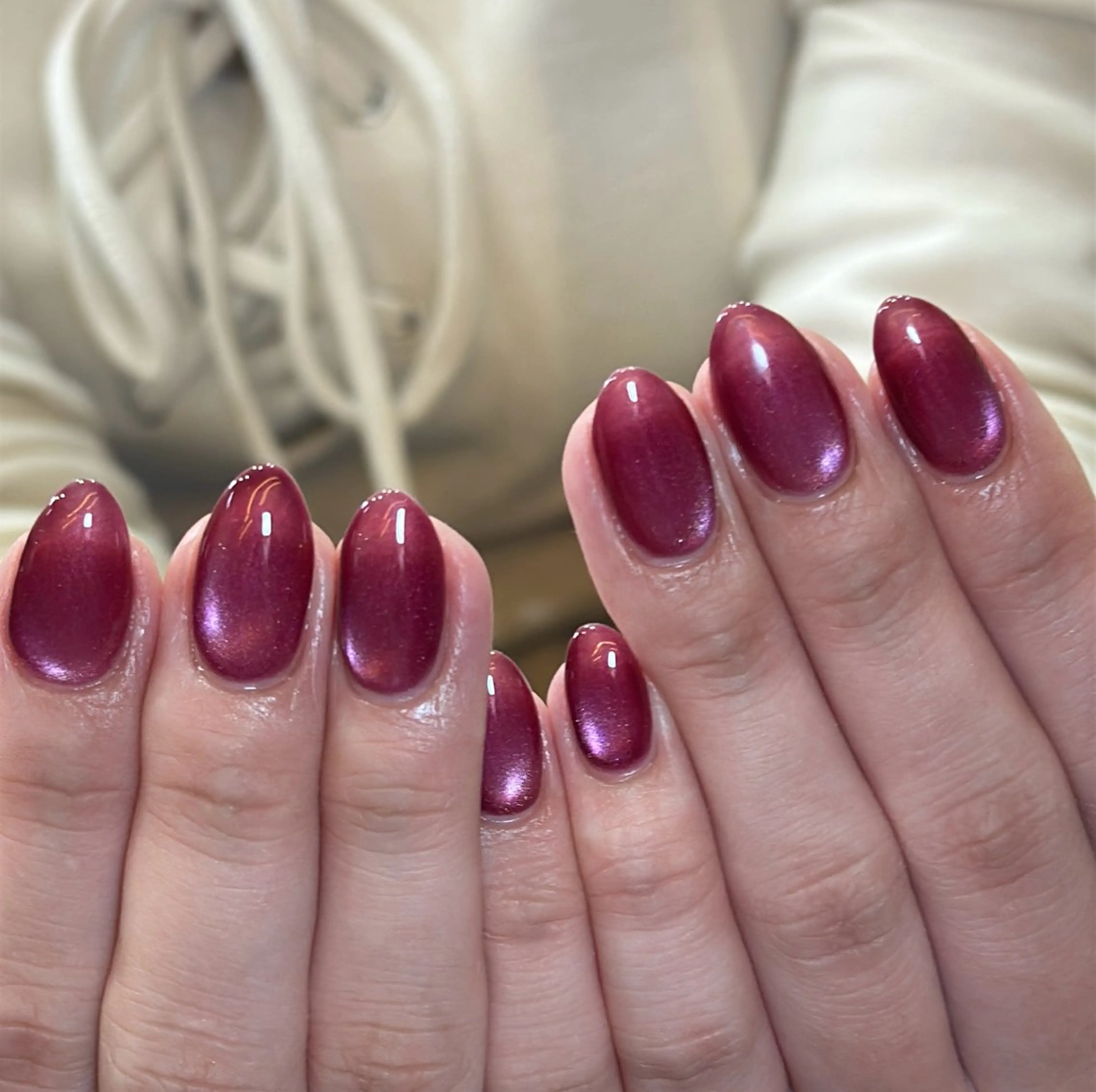 ネイル オフィスネイル シンプルネイル ハンドネイル 清水 夏澪のネイルデザイン