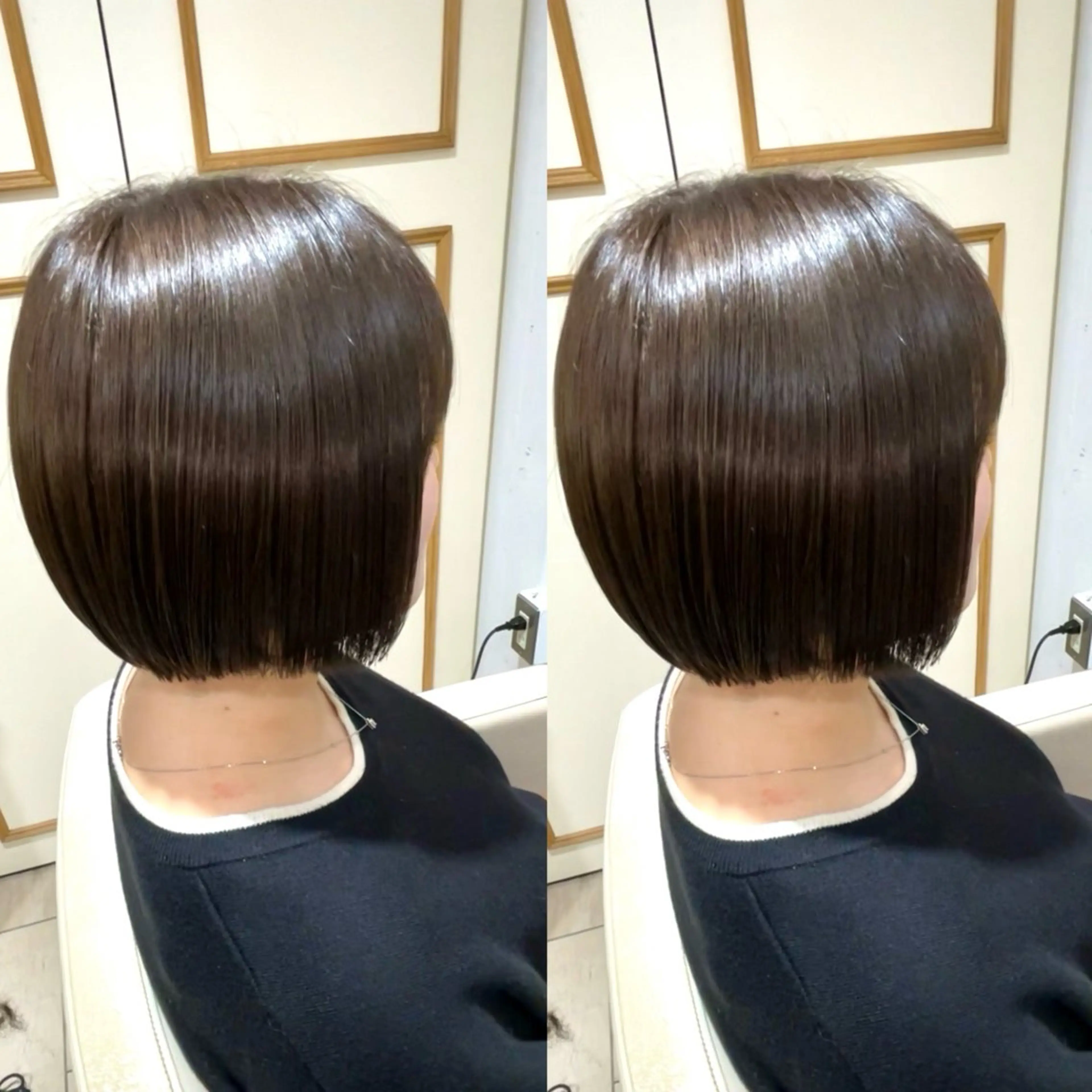 ミディアム カット トリートメント 髪質改善矯正/カラー /吉祥寺 mariのヘアスタイル