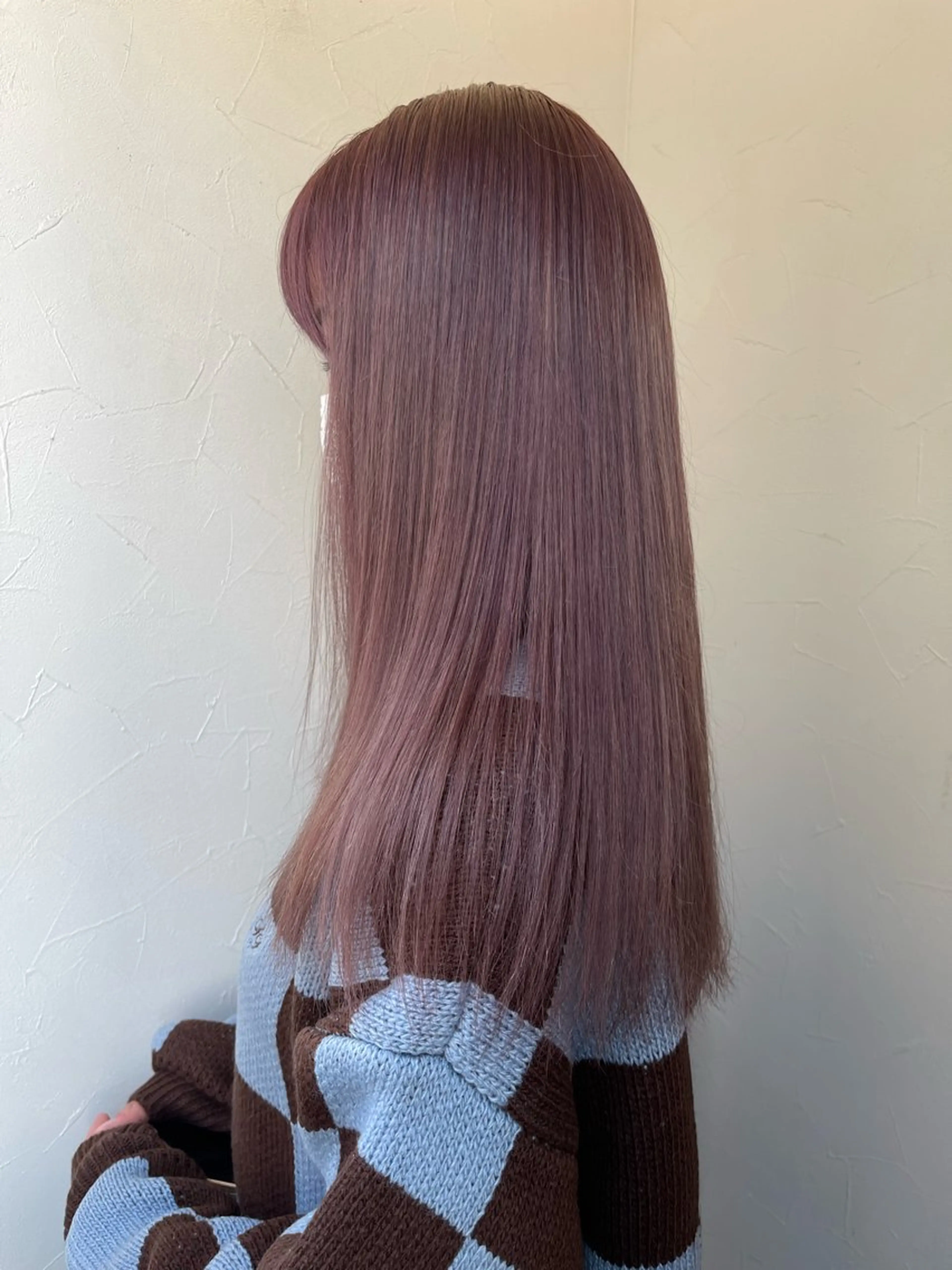 ロング カラー 顔周りカット/ボブ/ ツヤ髪/coconaのヘアスタイル