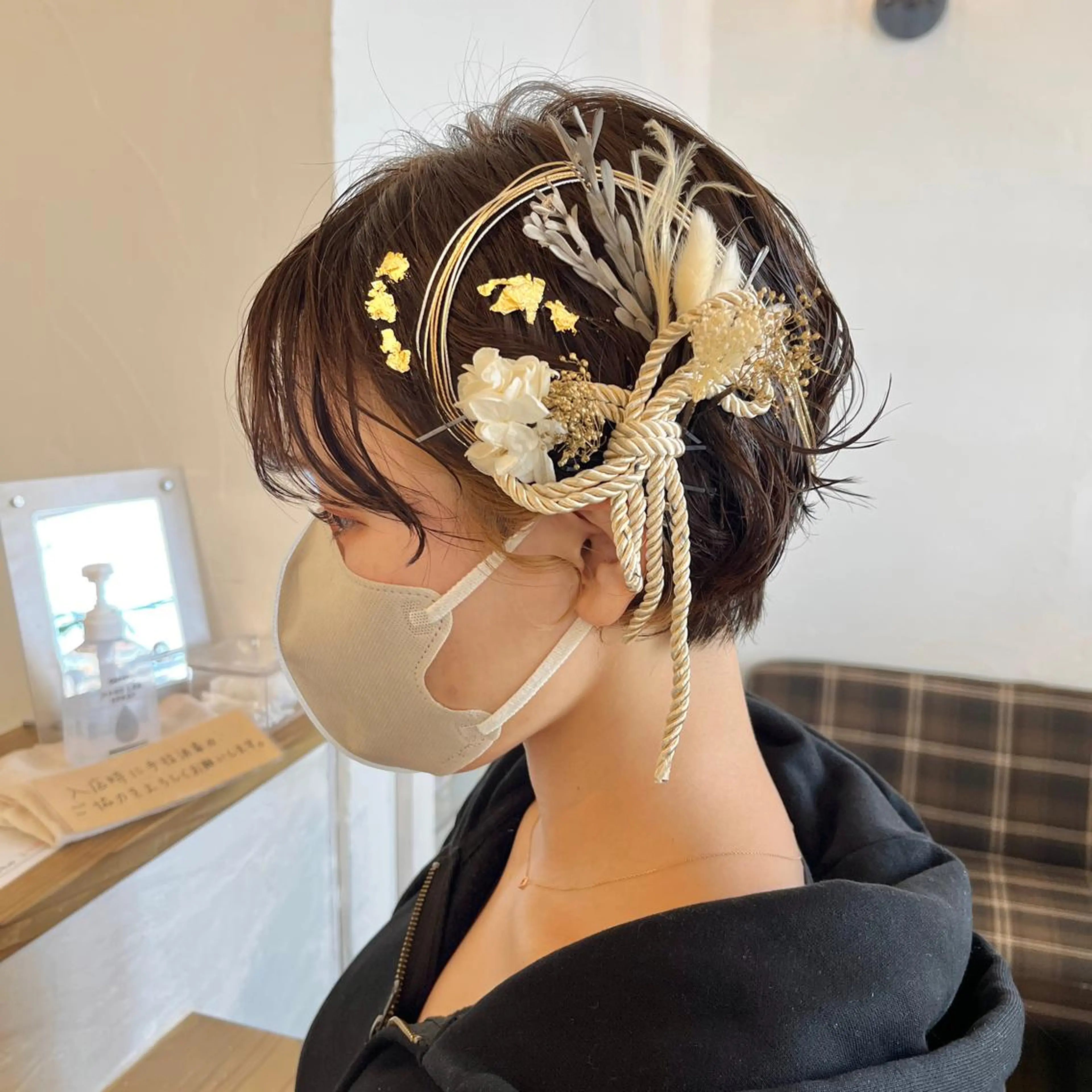 ショート 伊藤ゆかり/髪質改善 /透明感カラーのヘアスタイル