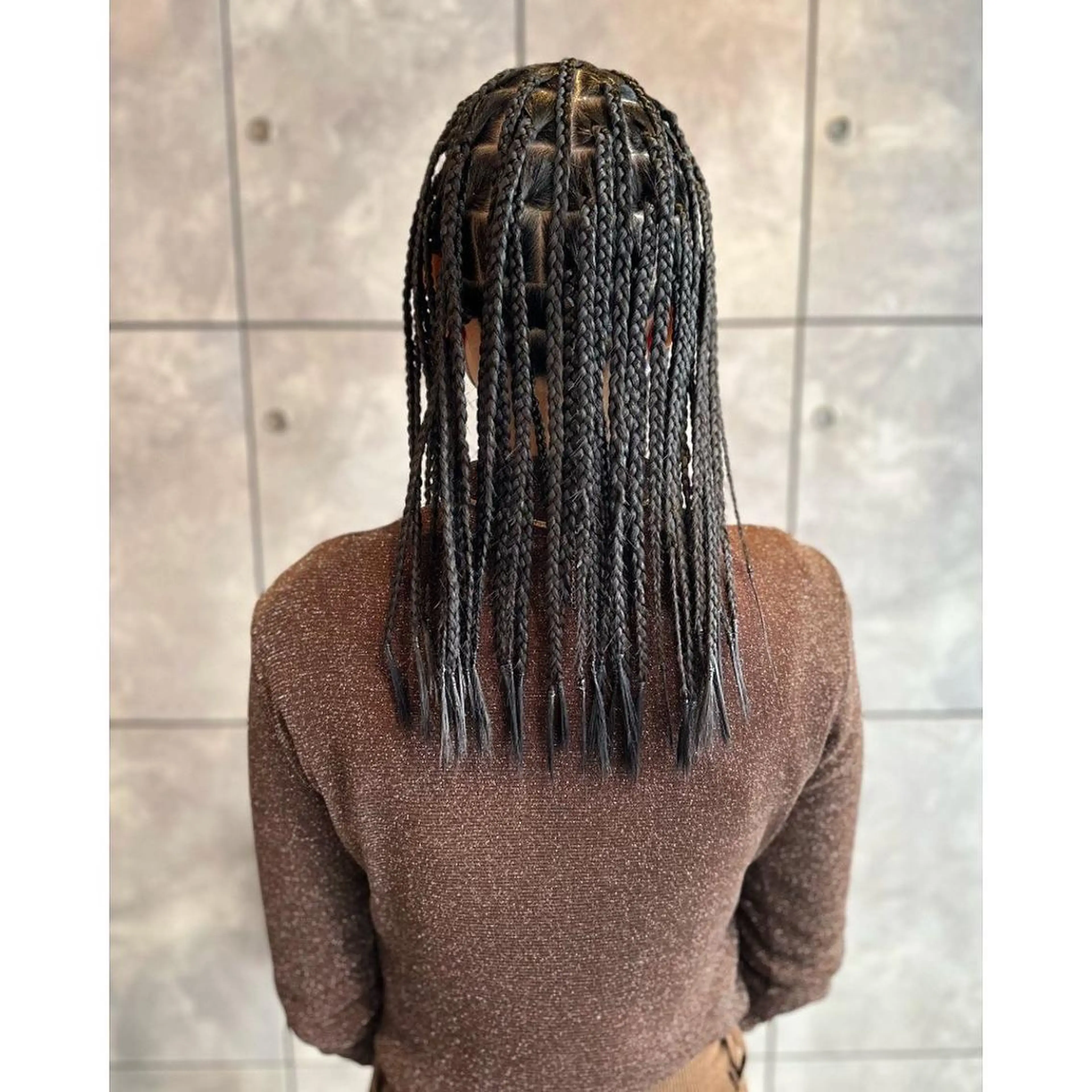 ロング カラー パーマ ヘアアレンジ メンズ キッズ 子どものヘアアレンジ その他 BRAIDS💎愛子 大人ハイライト💎のヘアスタイル