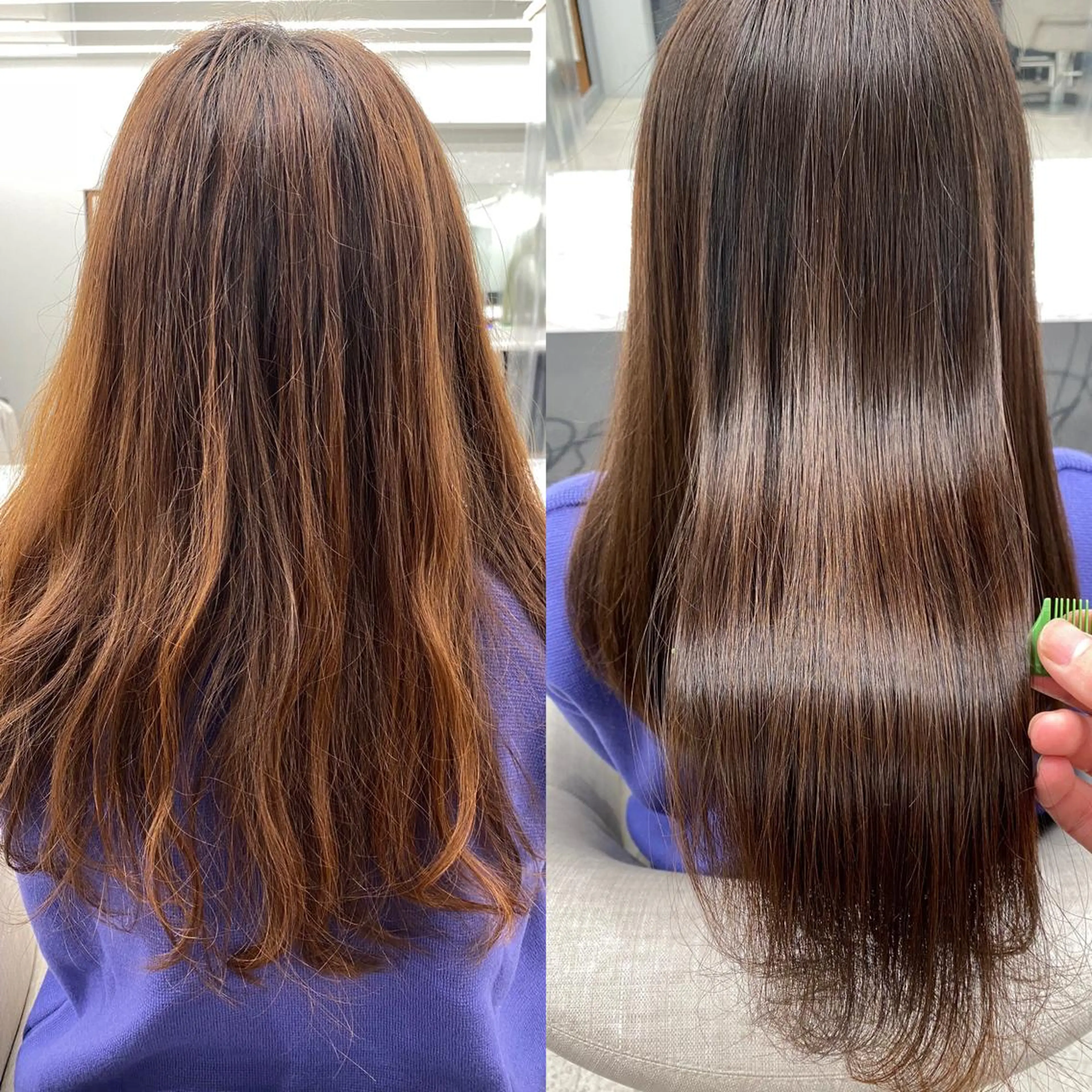 ロング レイヤーカット/ 髪質改善/羽柴りくのヘアスタイル