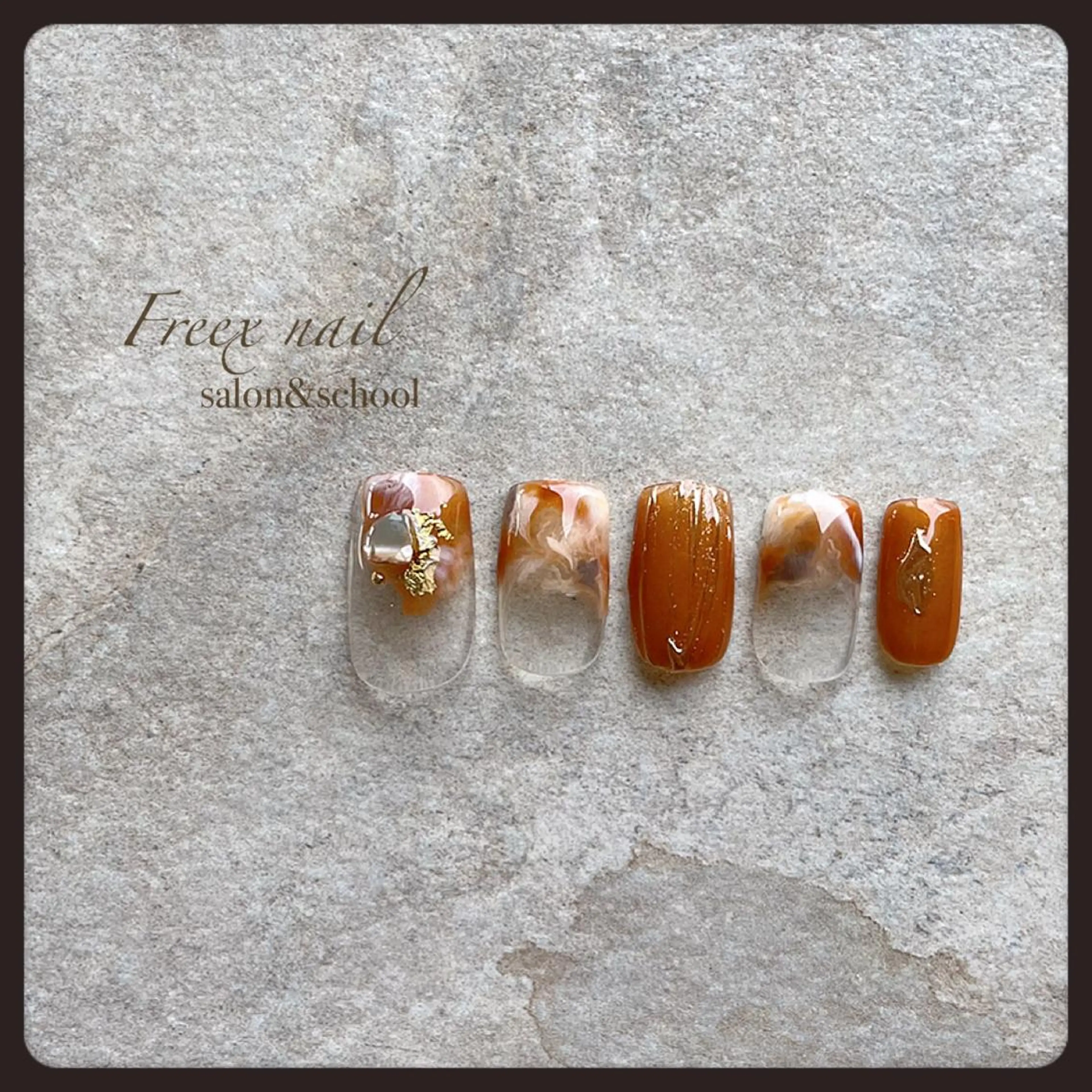 ネイル ハンドネイル ハンドケア freex nail /ニュアンス/個性派のネイルデザイン