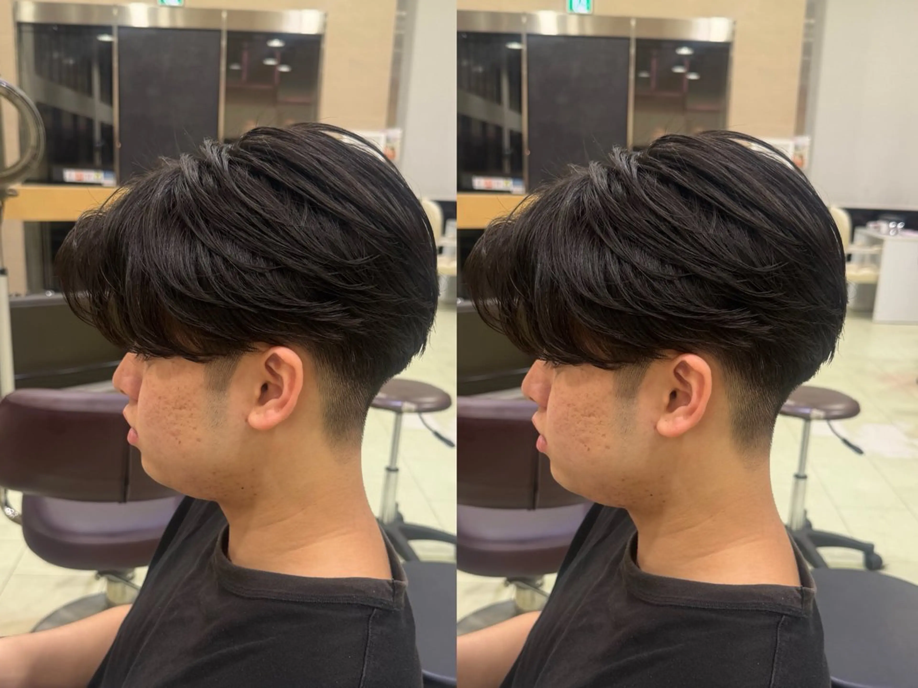 ミディアム メンズ シャドウパーマ/ピン パーマ/だいじゅのヘアスタイル