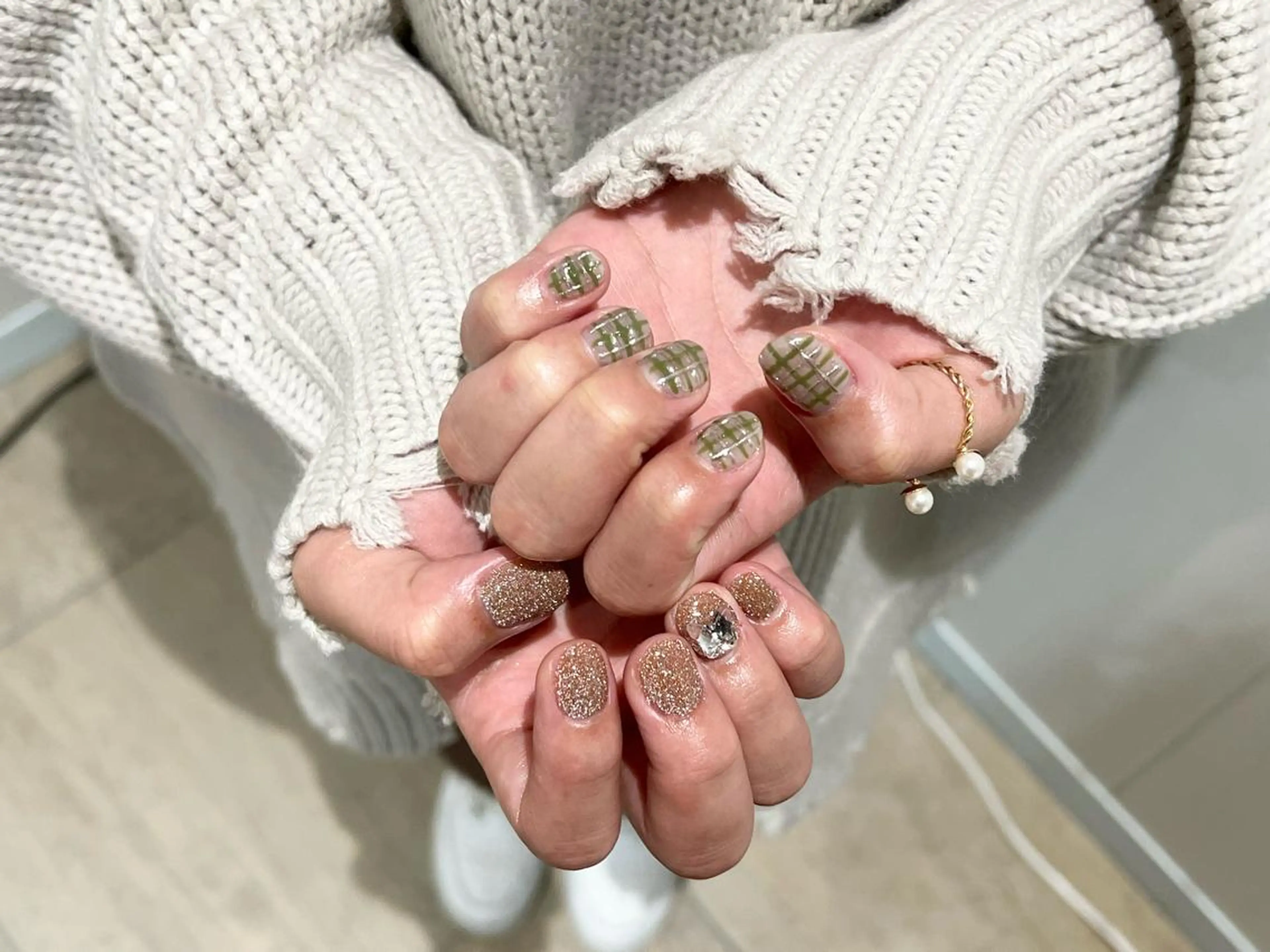 ネイル ハンドネイル 金田 純香のネイルデザイン