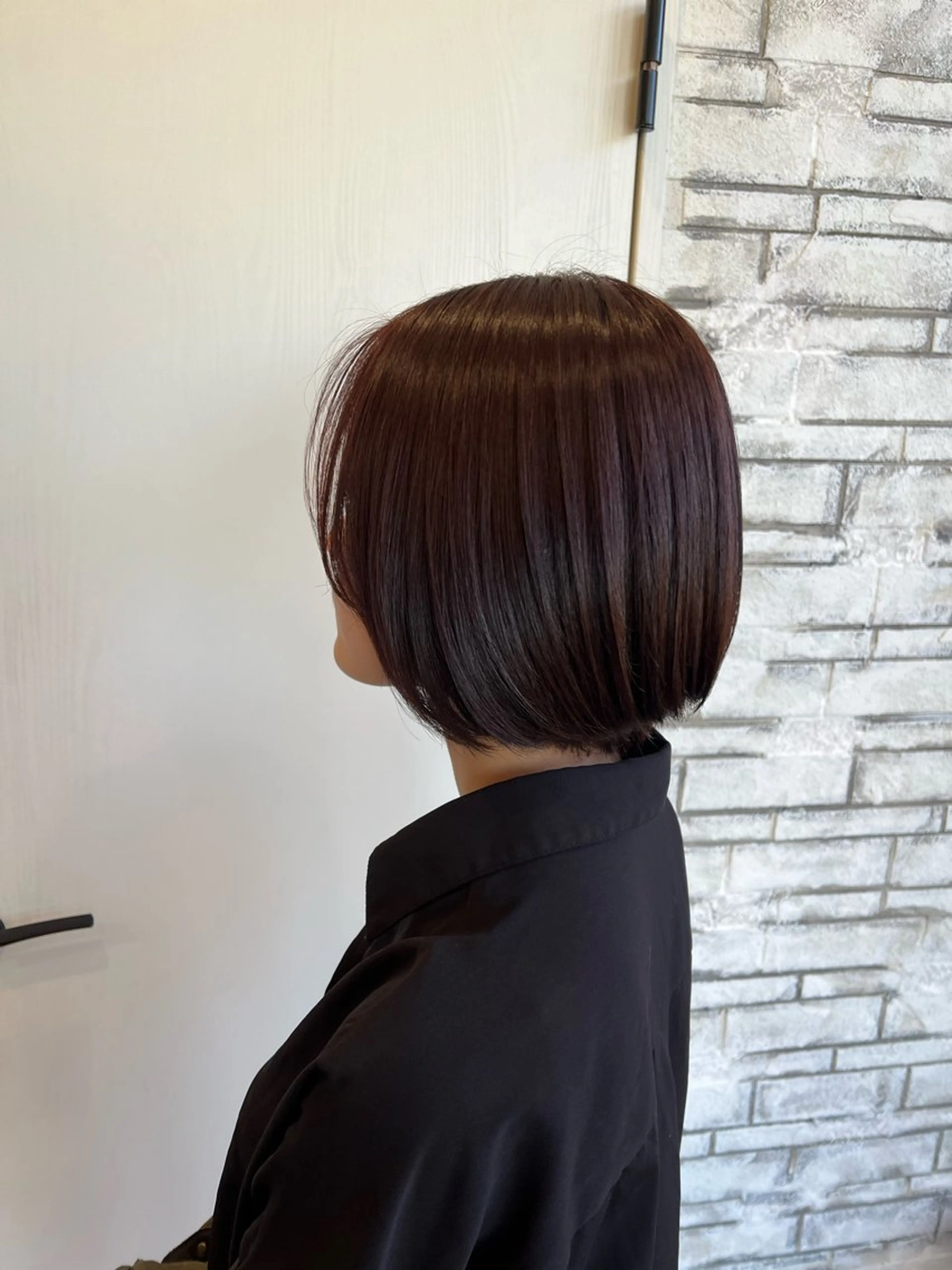 ショート カラー りな/ツヤカラー/ 豊橋美容院のヘアスタイル