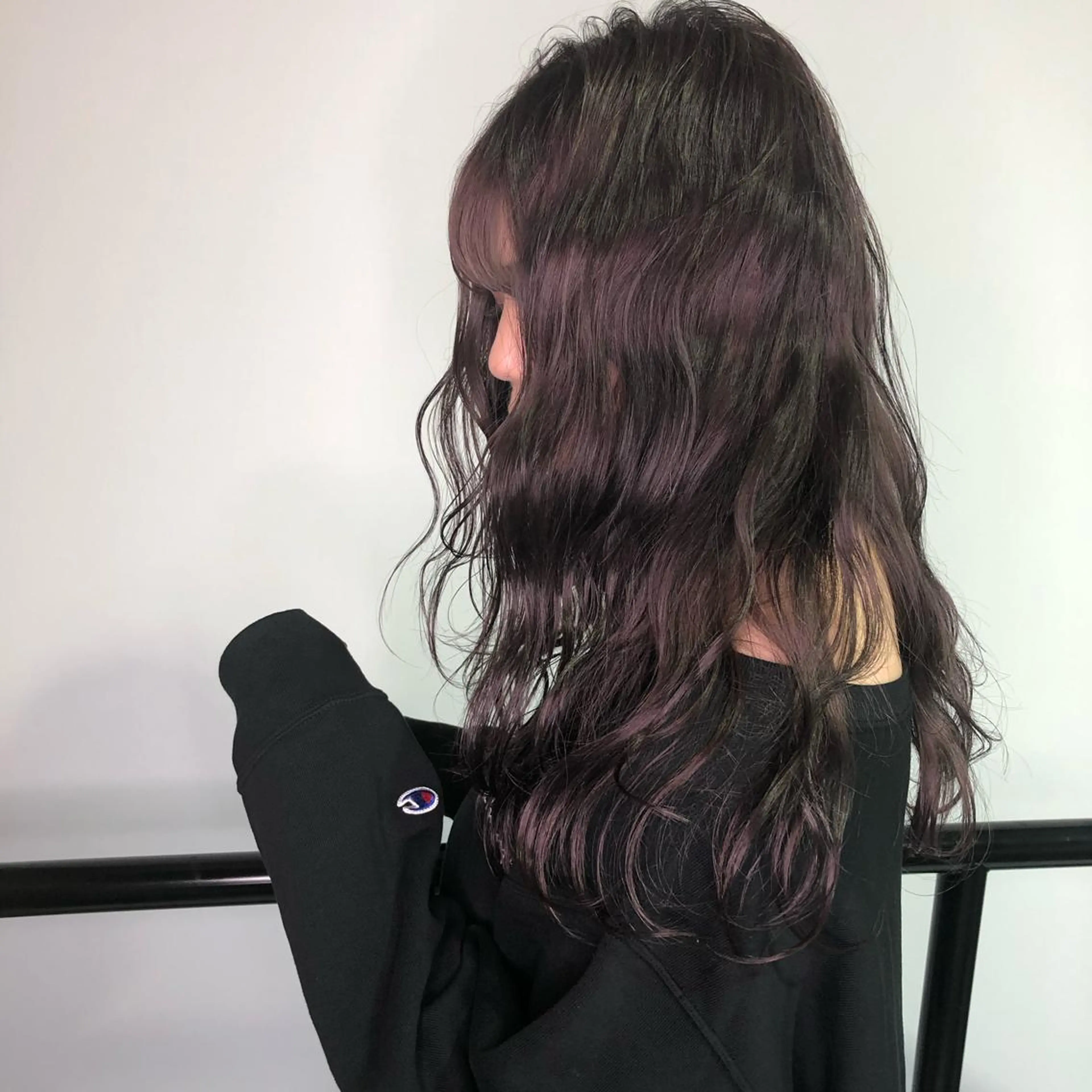 ミディアム カラー ヘアカラー メンズ特化 古賀陸斗のヘアスタイル