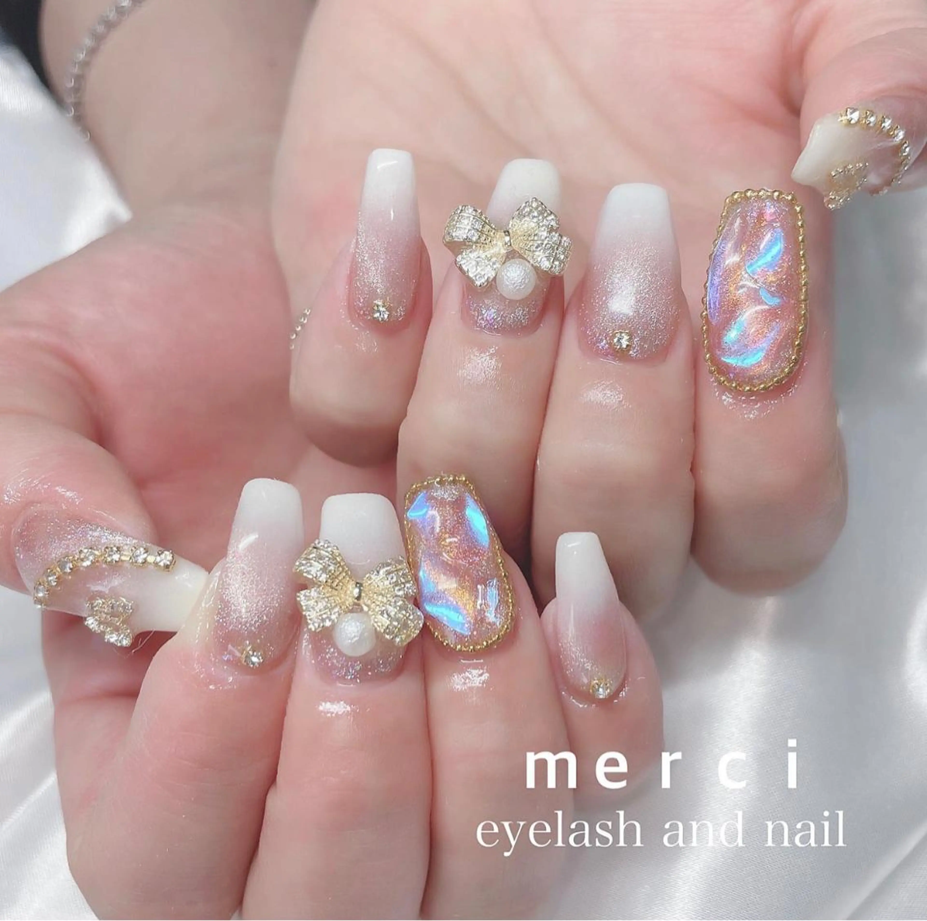 ネイル ハンドネイル merci nailのネイルデザイン