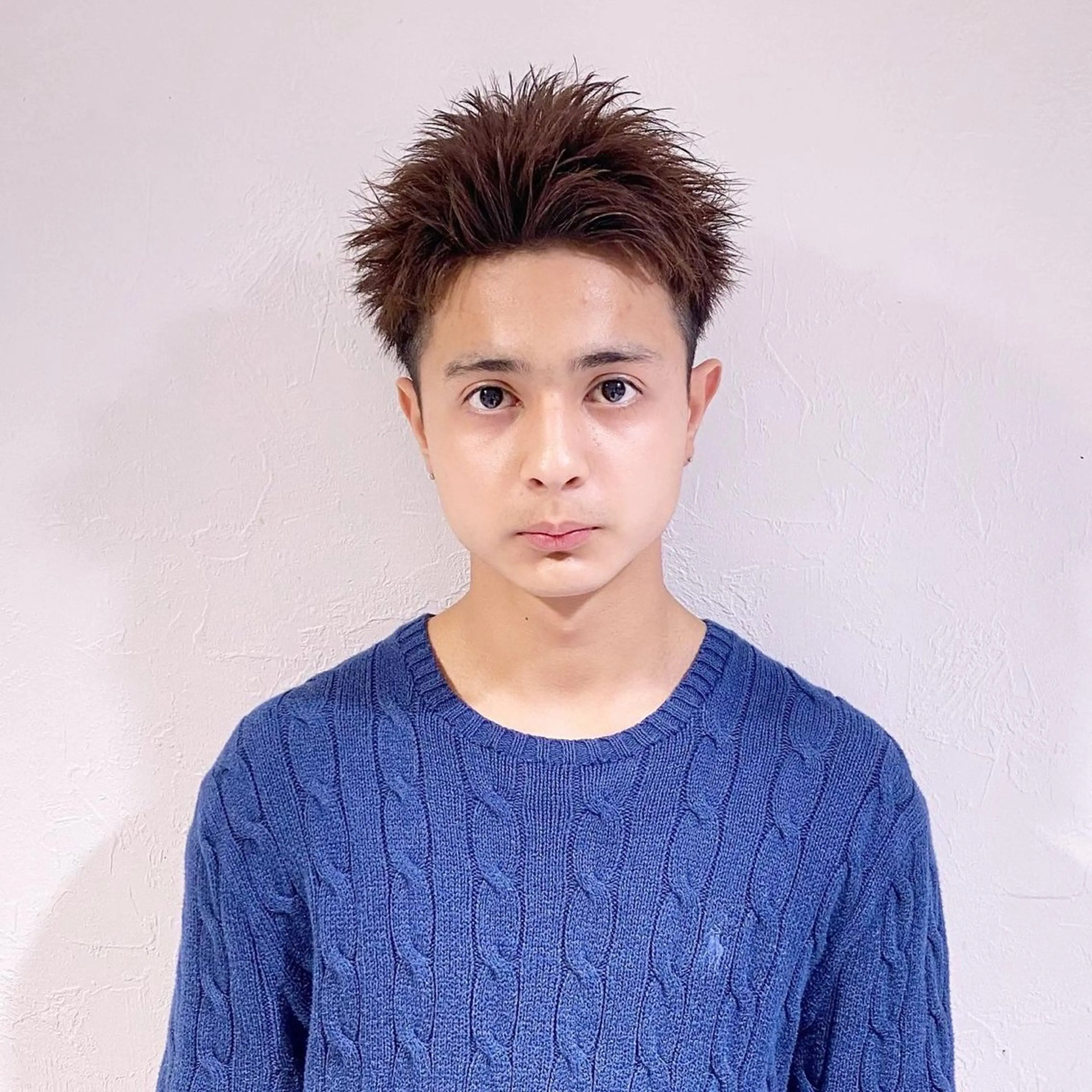 ショート カラー パーマ ヘアアレンジ メンズ キッズ 🔥メンズパーマ🔥 菅原楓のヘアスタイル