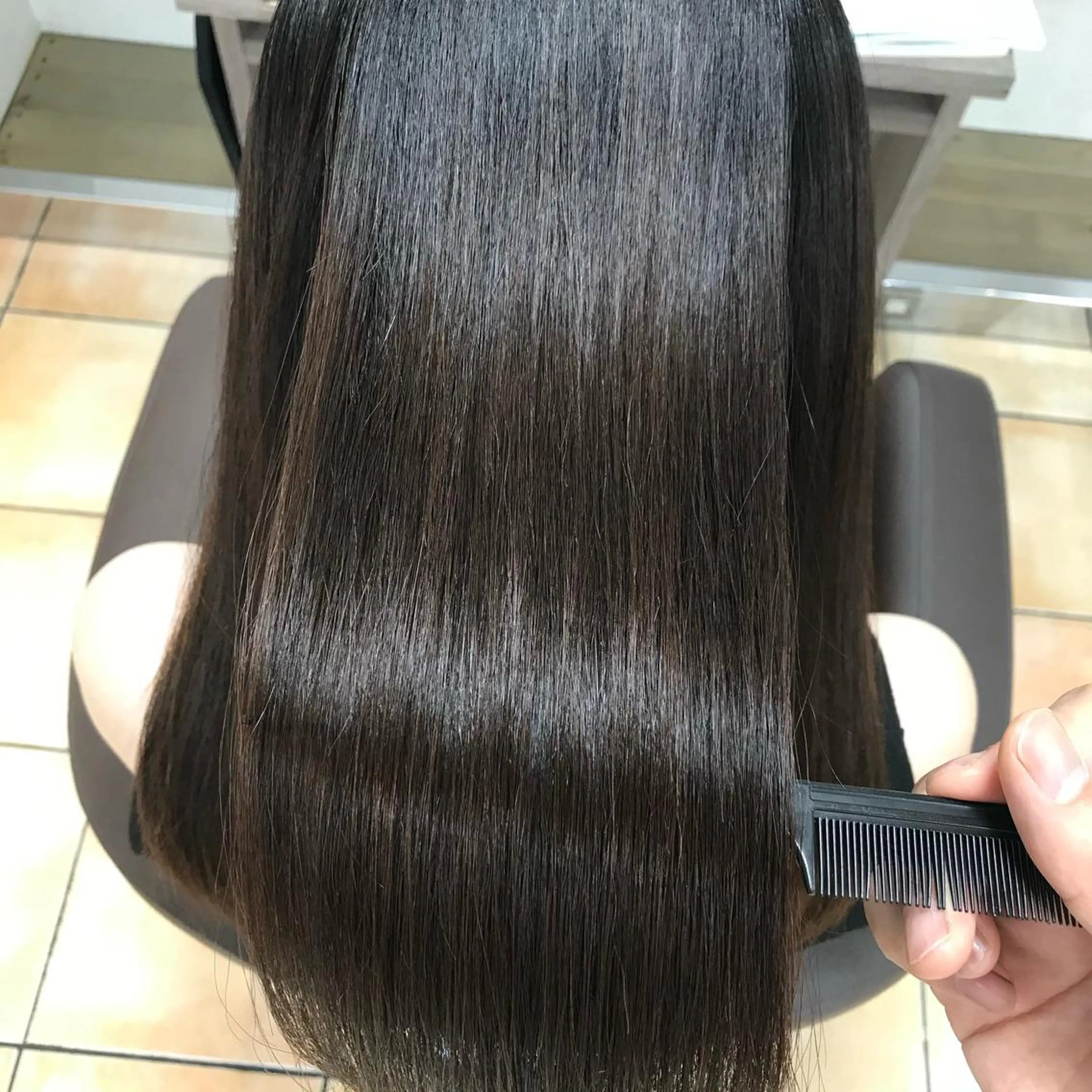 ミディアム 髪質改善 お悩み解決美容師🩷 ♠️ベテランそめやのヘアスタイル