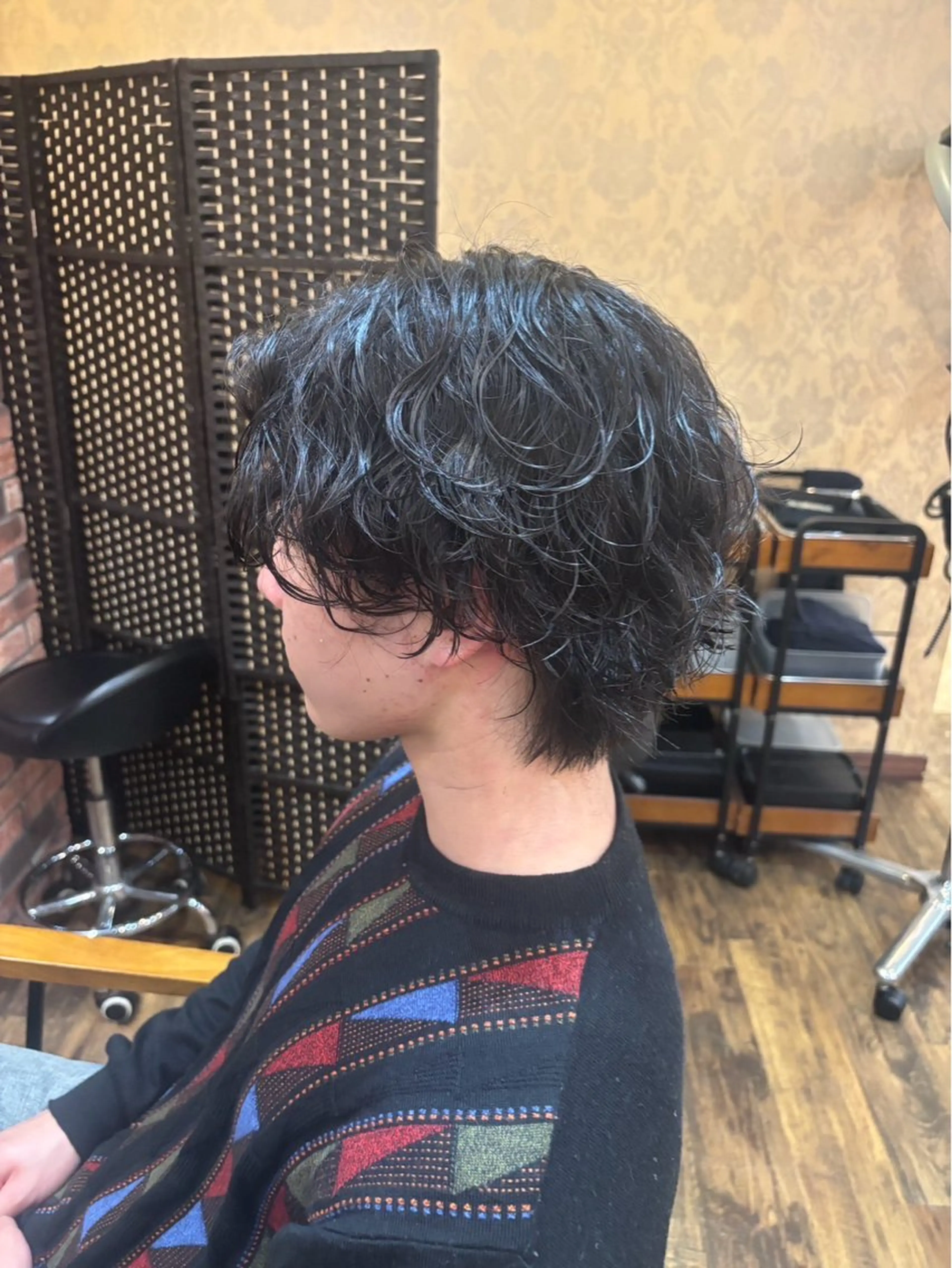 パーマ メンズ メンズパーマ 菅野 涼 ARTS litaのヘアスタイル