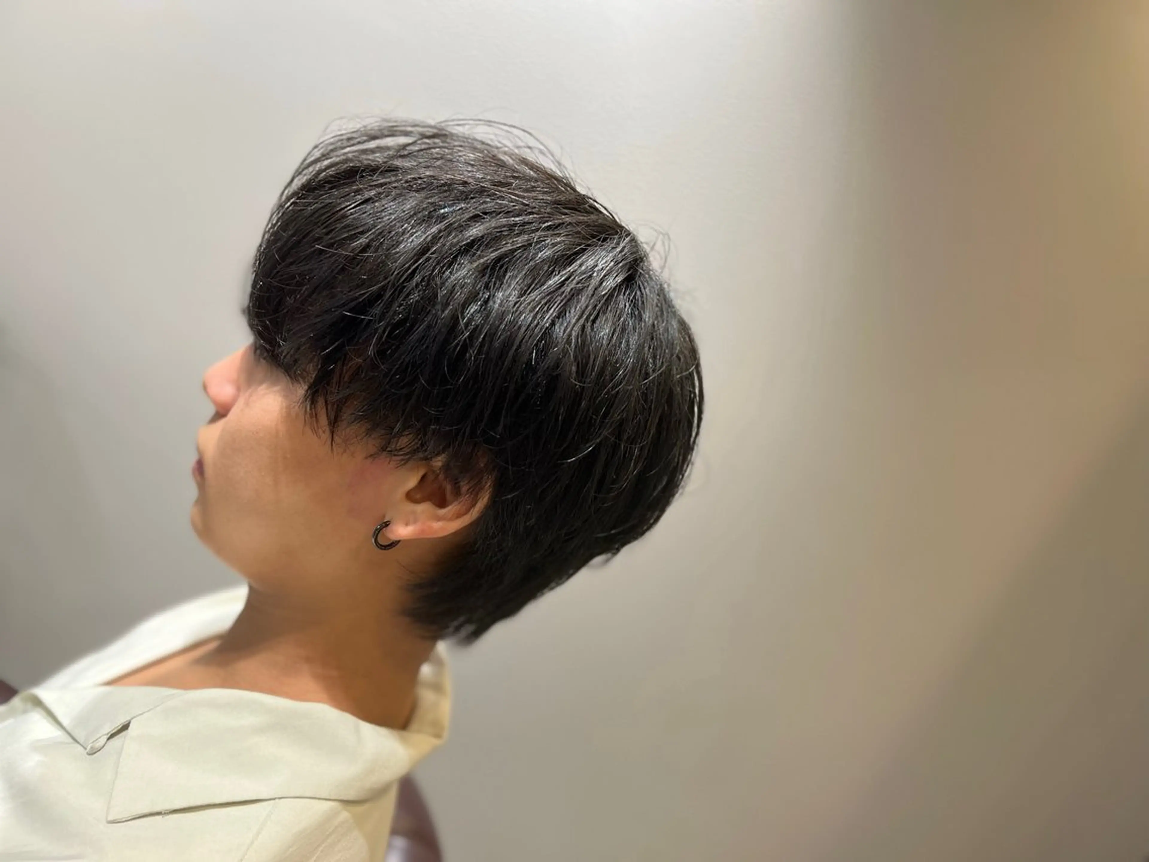 メンズ マッシュウルフ マッシュ メンズウルフカット ウルフカット 川端 さくのヘアスタイル