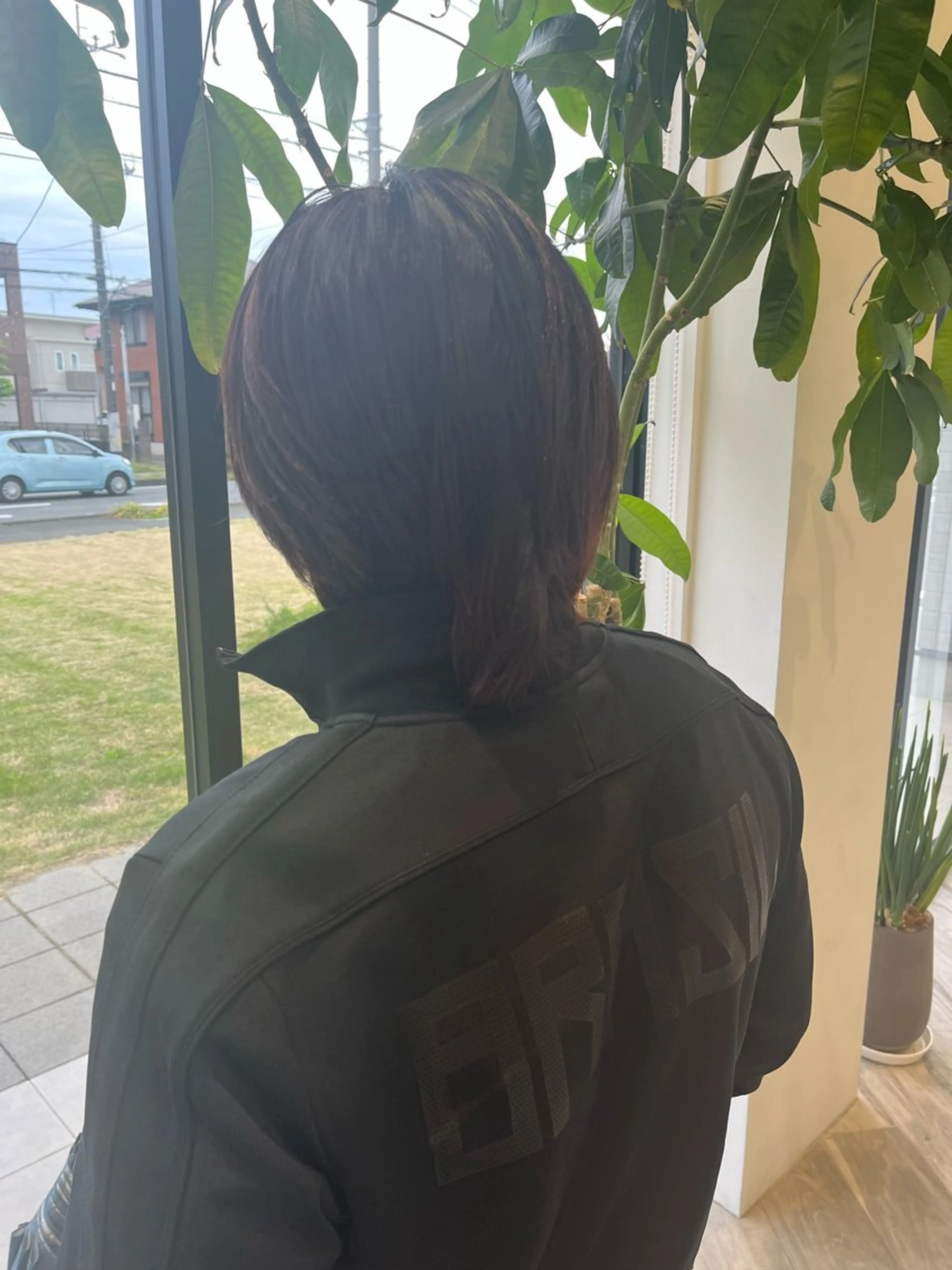 カラー メンズ ブラウンカラー レッドカラー 松井 沙弥香/熊谷のヘアスタイル