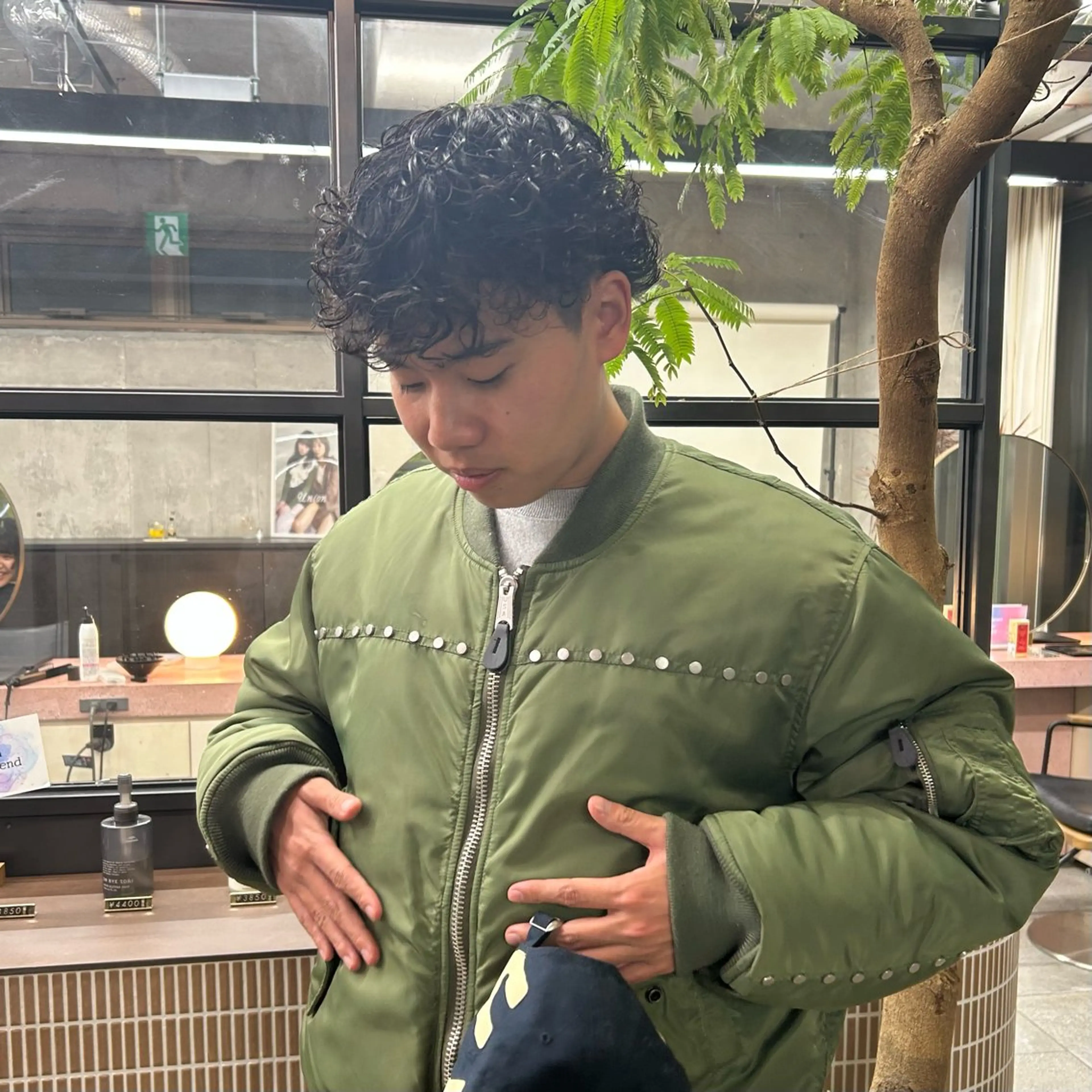 ショート メンズ カット パーマ 大本 メンズ/パーマのヘアスタイル