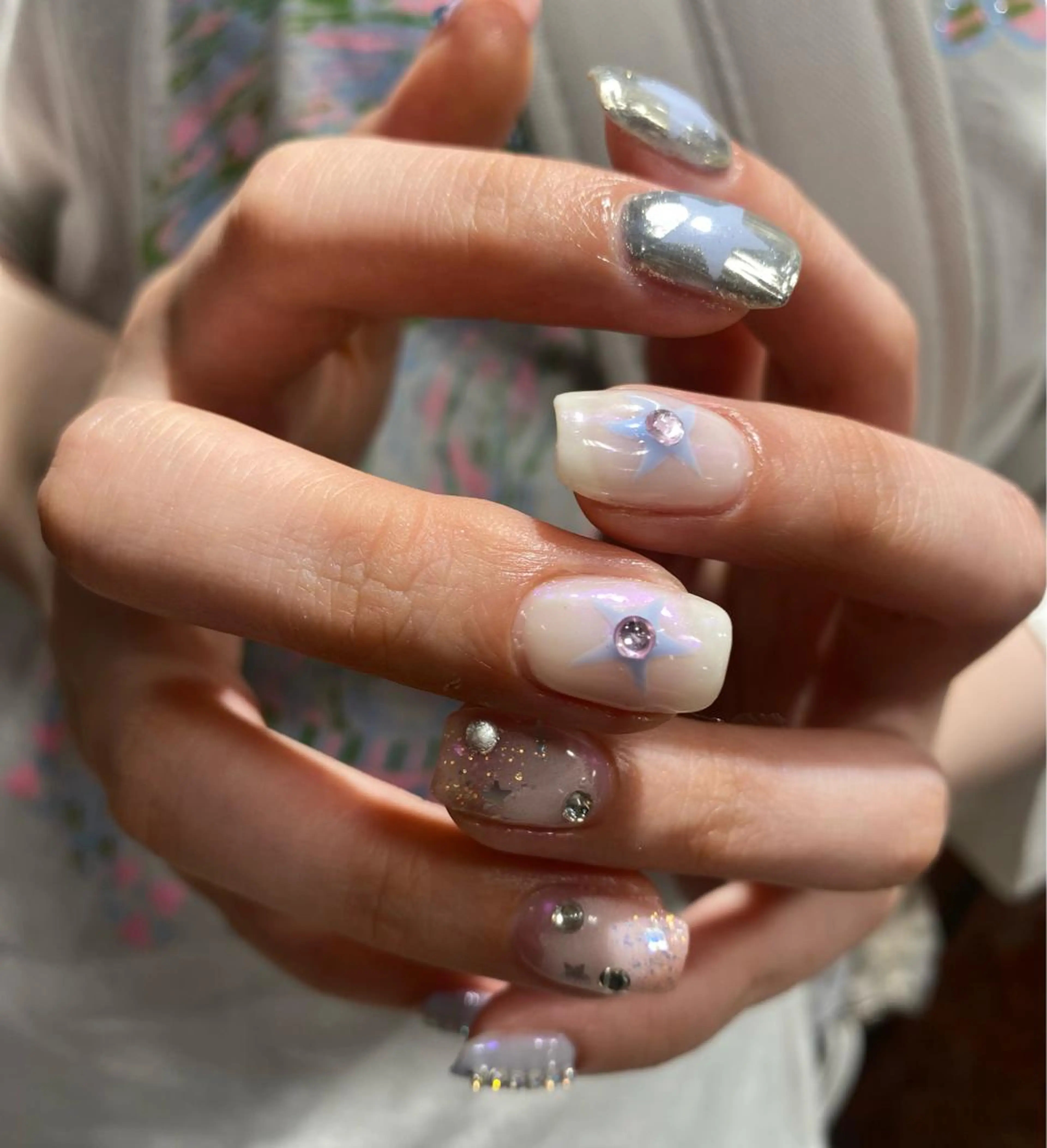 ネイル ✨akari✨千葉駅 アート、メンズネイルのネイルデザイン