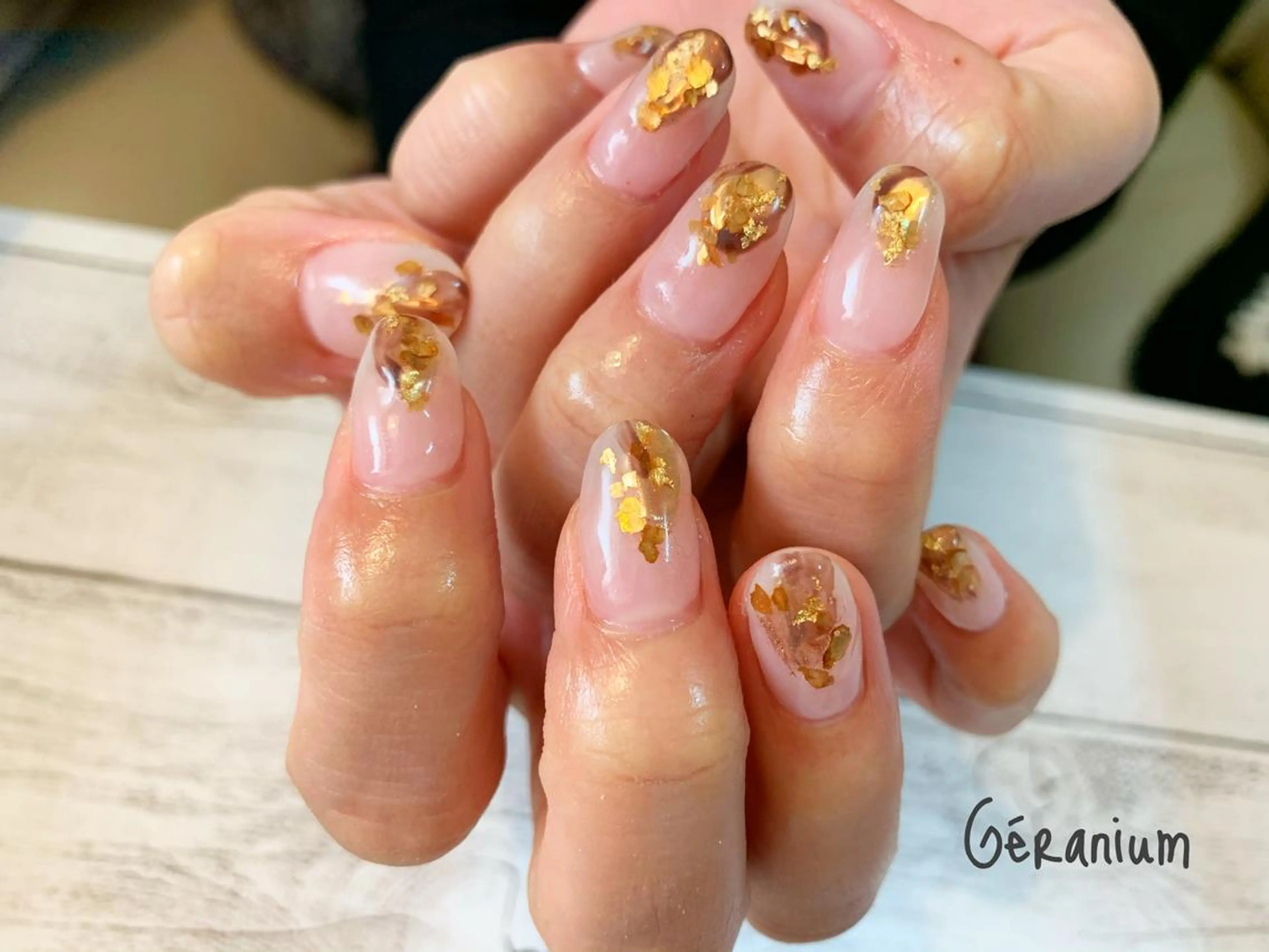 ネイル ハンドネイル GéRanium Harukaのネイルデザイン