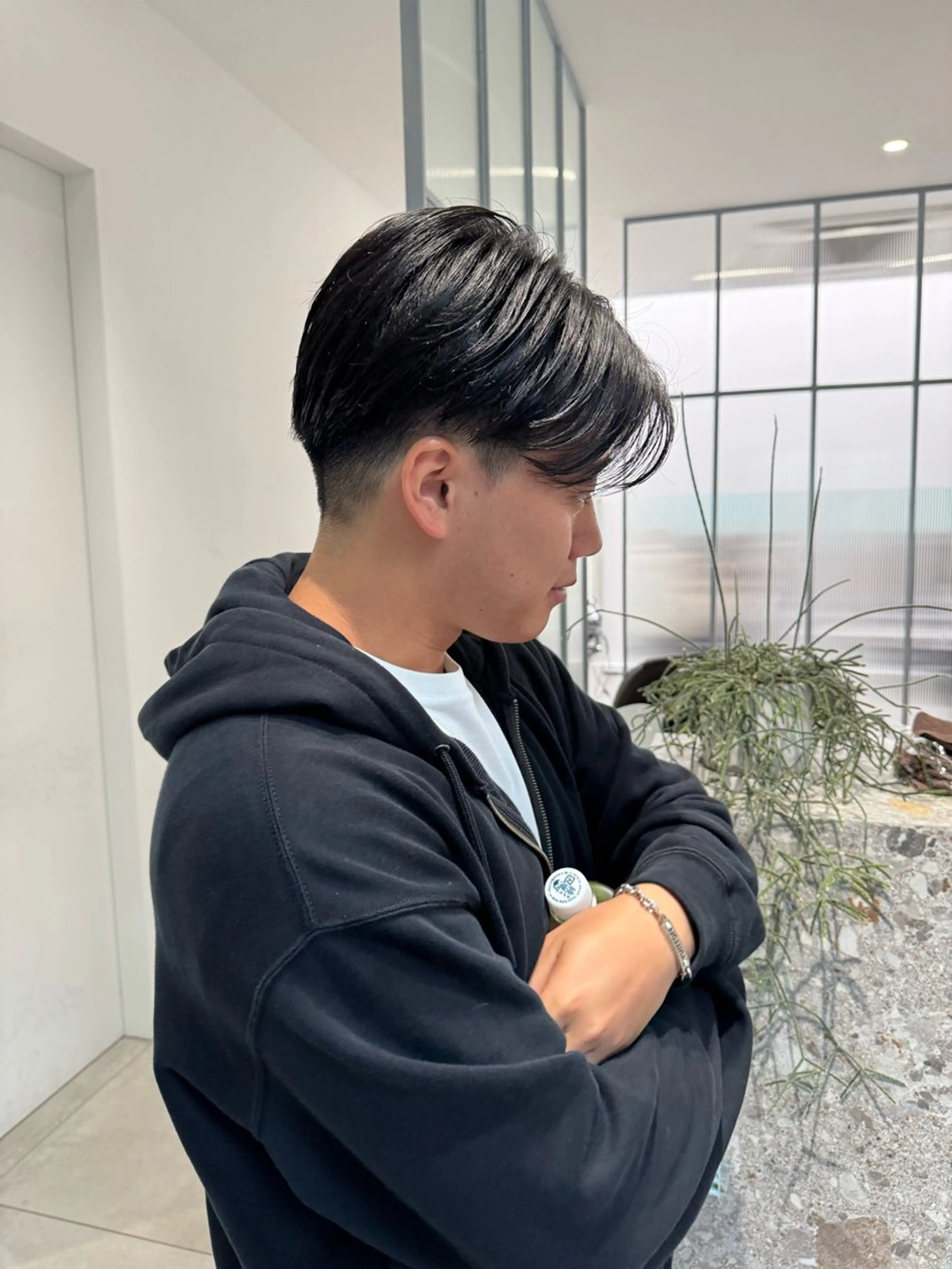 メンズ カット ひかり／ベージュ ／似合わせカットのヘアスタイル