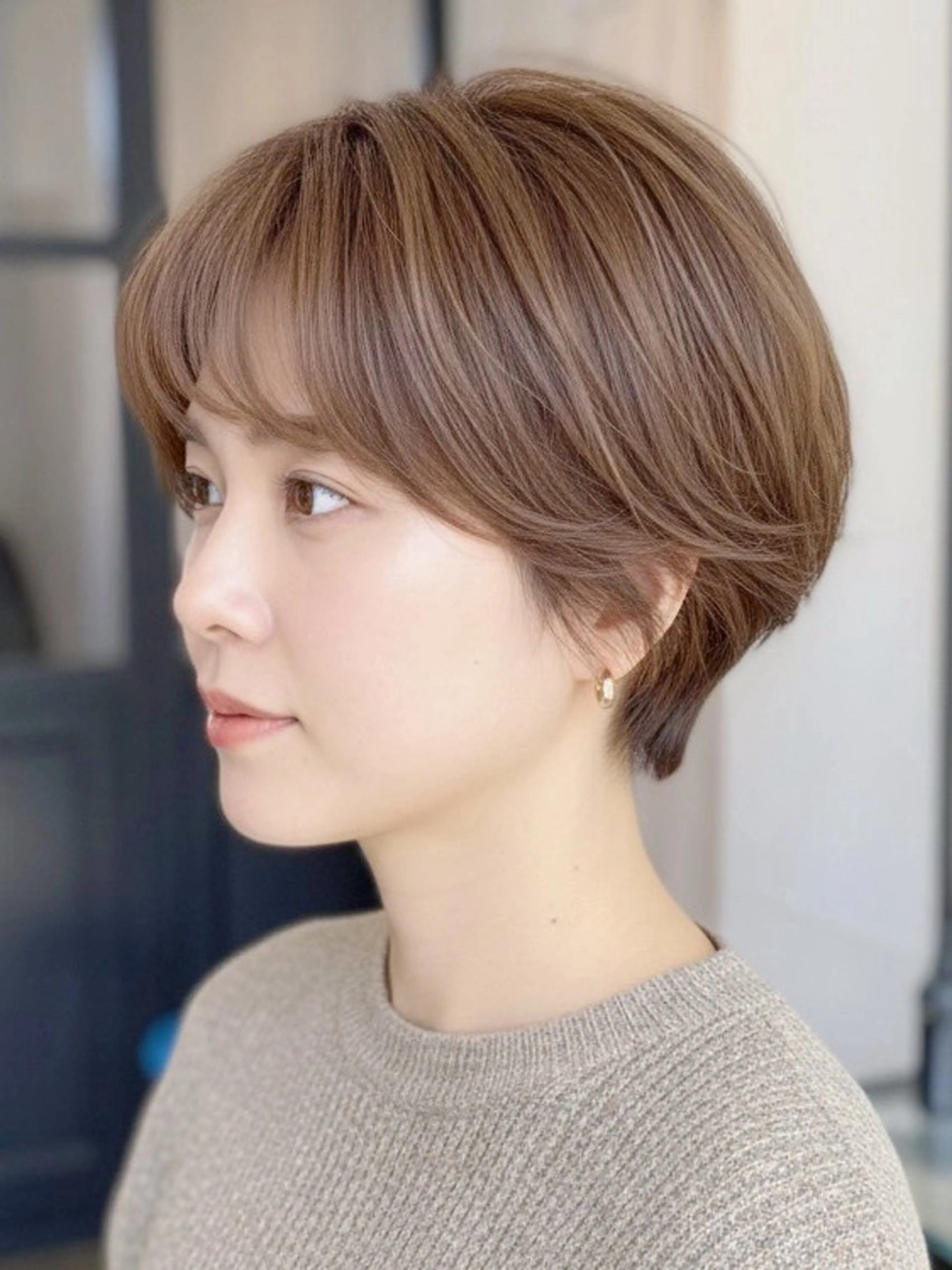 ショート パーマ・レイヤー 髪質改善・TANIのヘアスタイル