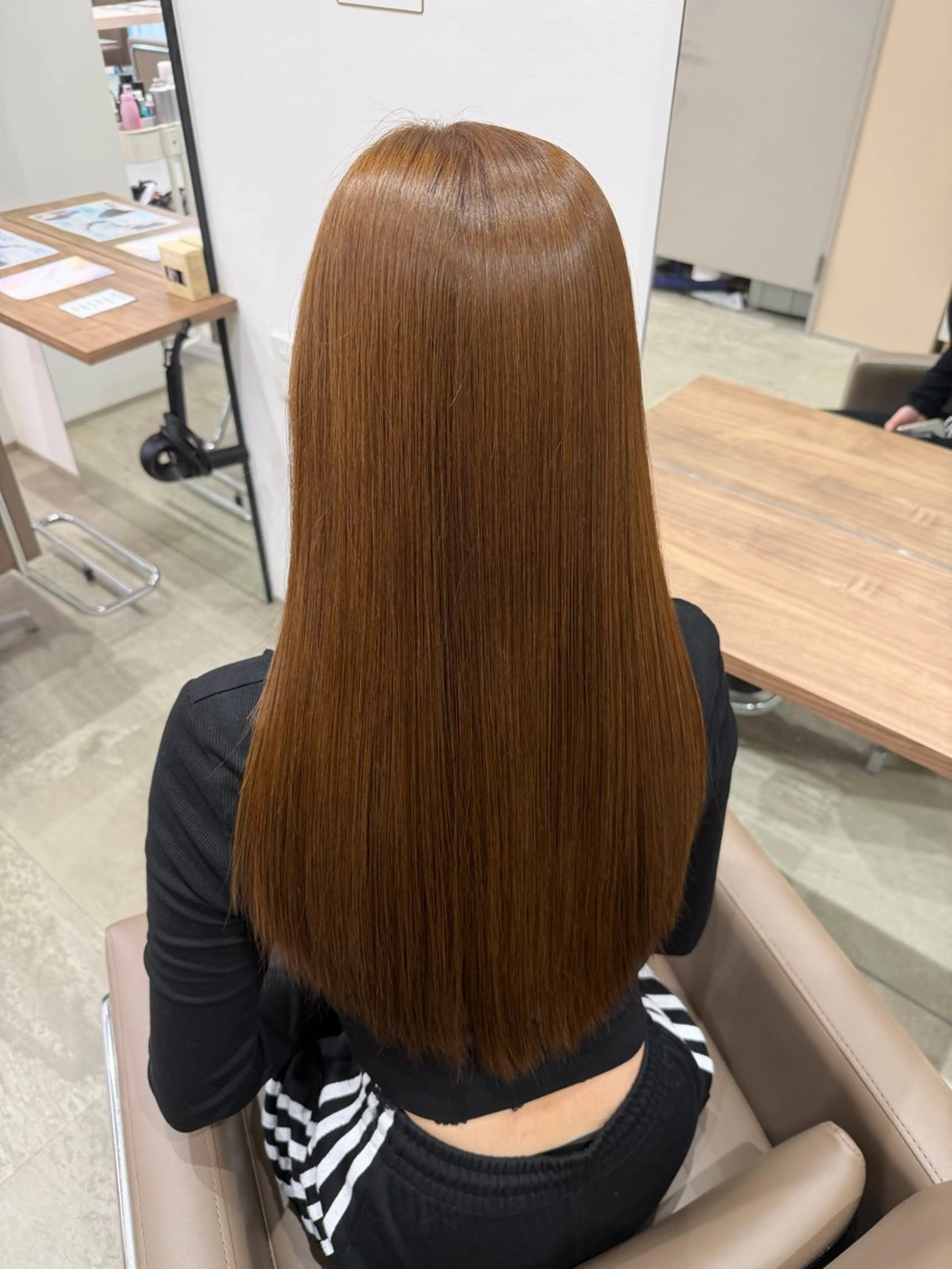 ロング ヘアカラー AVANCE.Rin /箕面/髪質改善のヘアスタイル