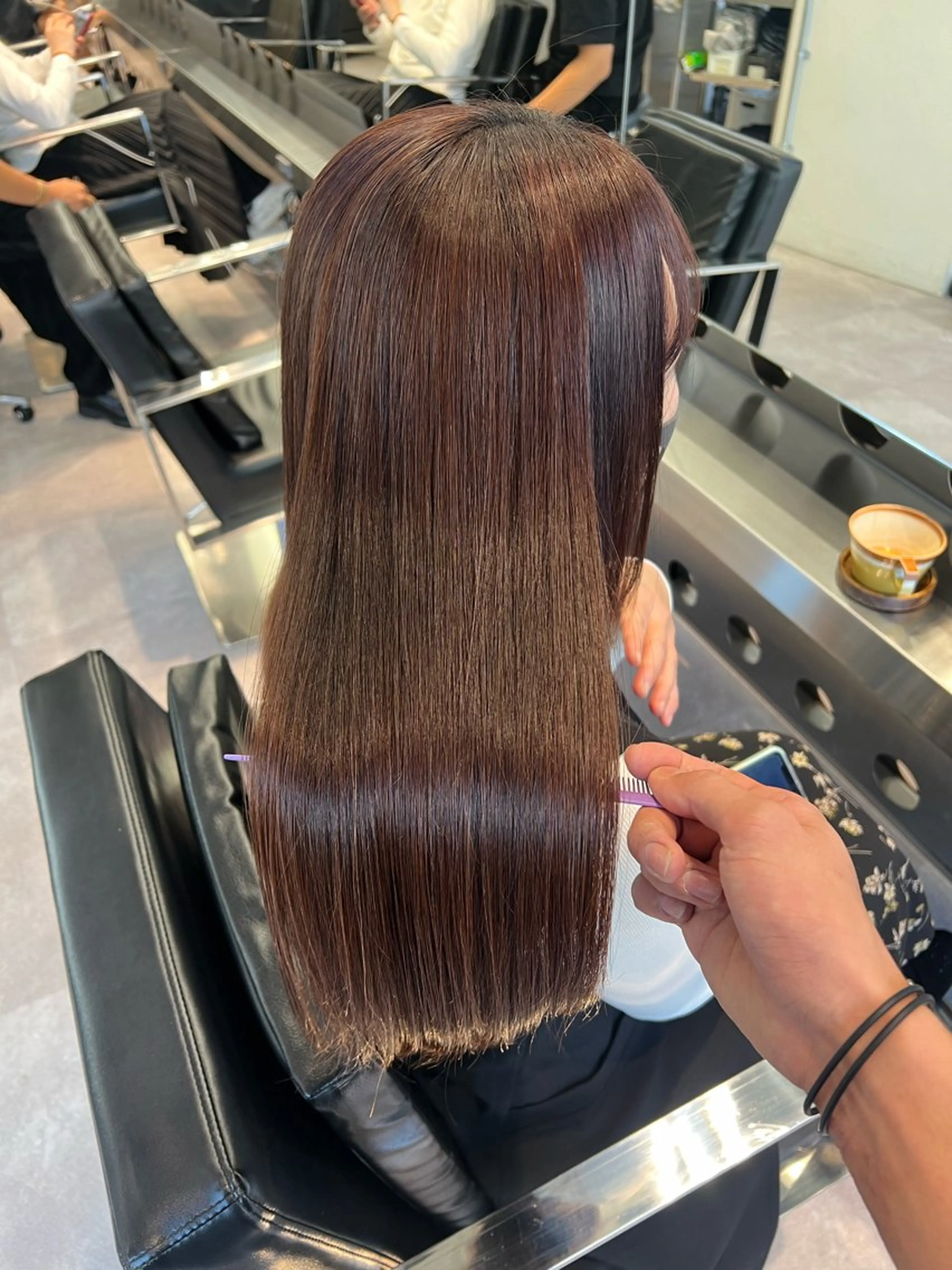 ロング パーマ 北村 岳久翔のヘアスタイル