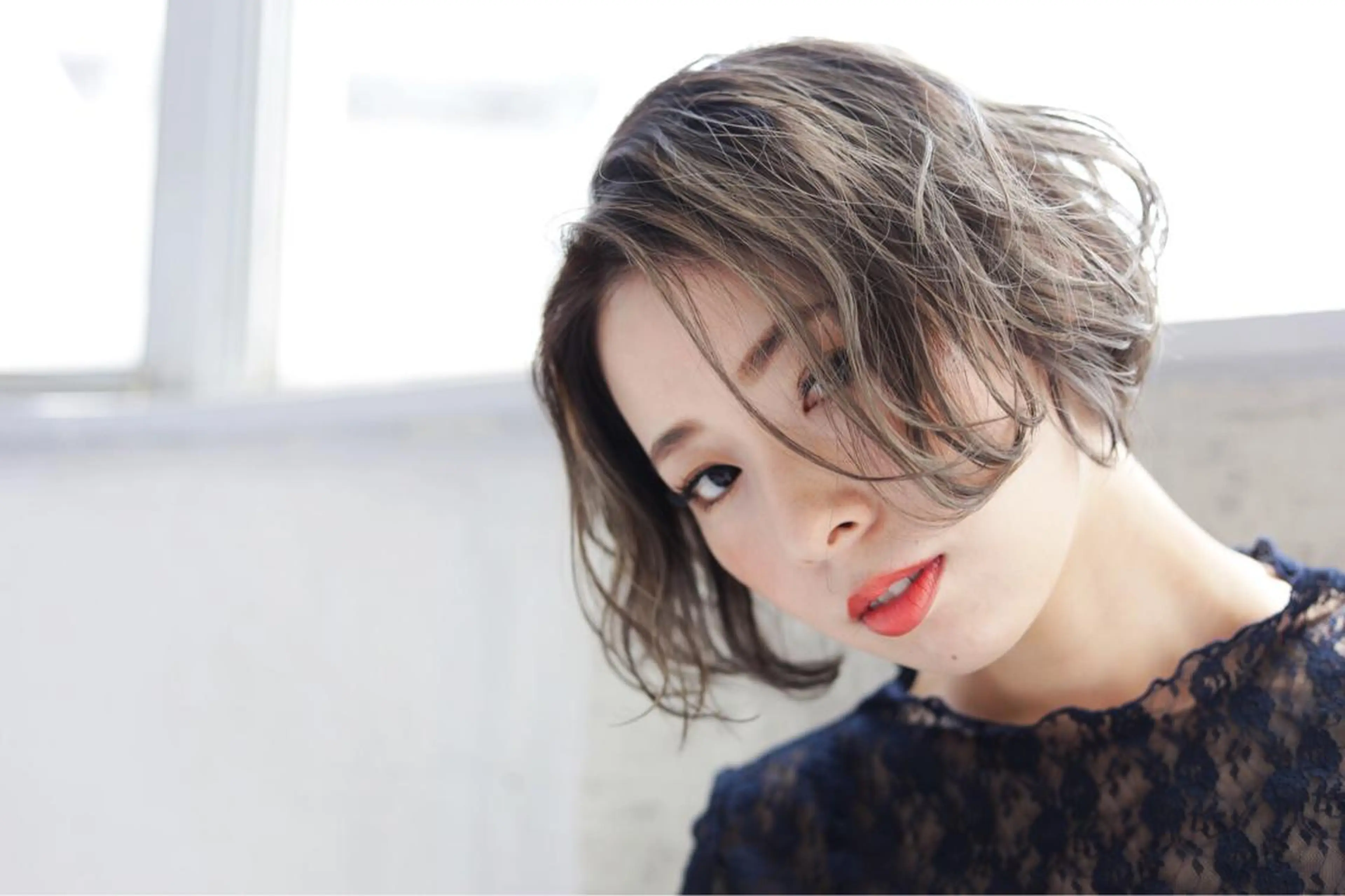 カット&カラー&オーガニックトリートメントの写真