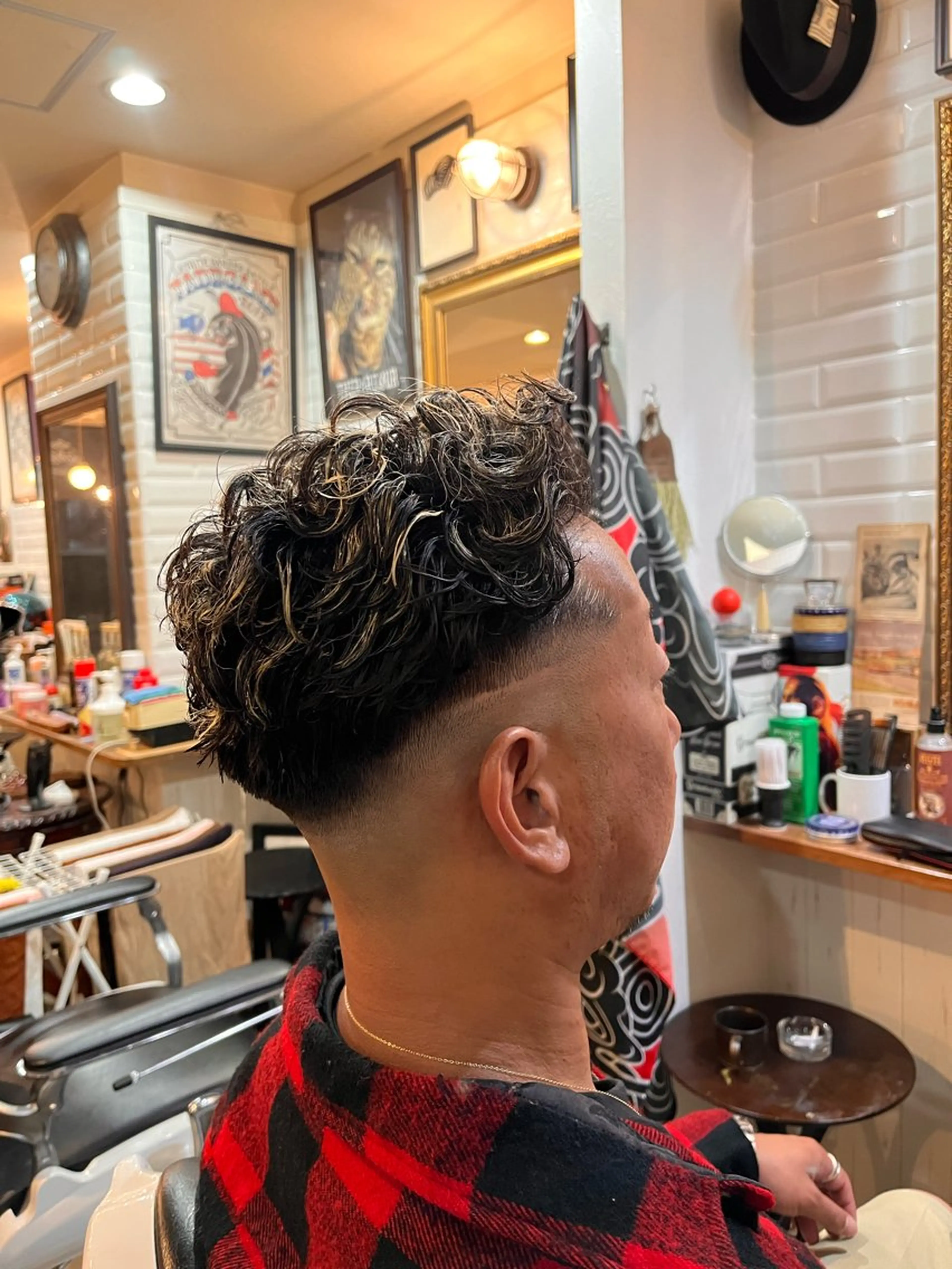 パーマ 門岡 一沙のヘアスタイル