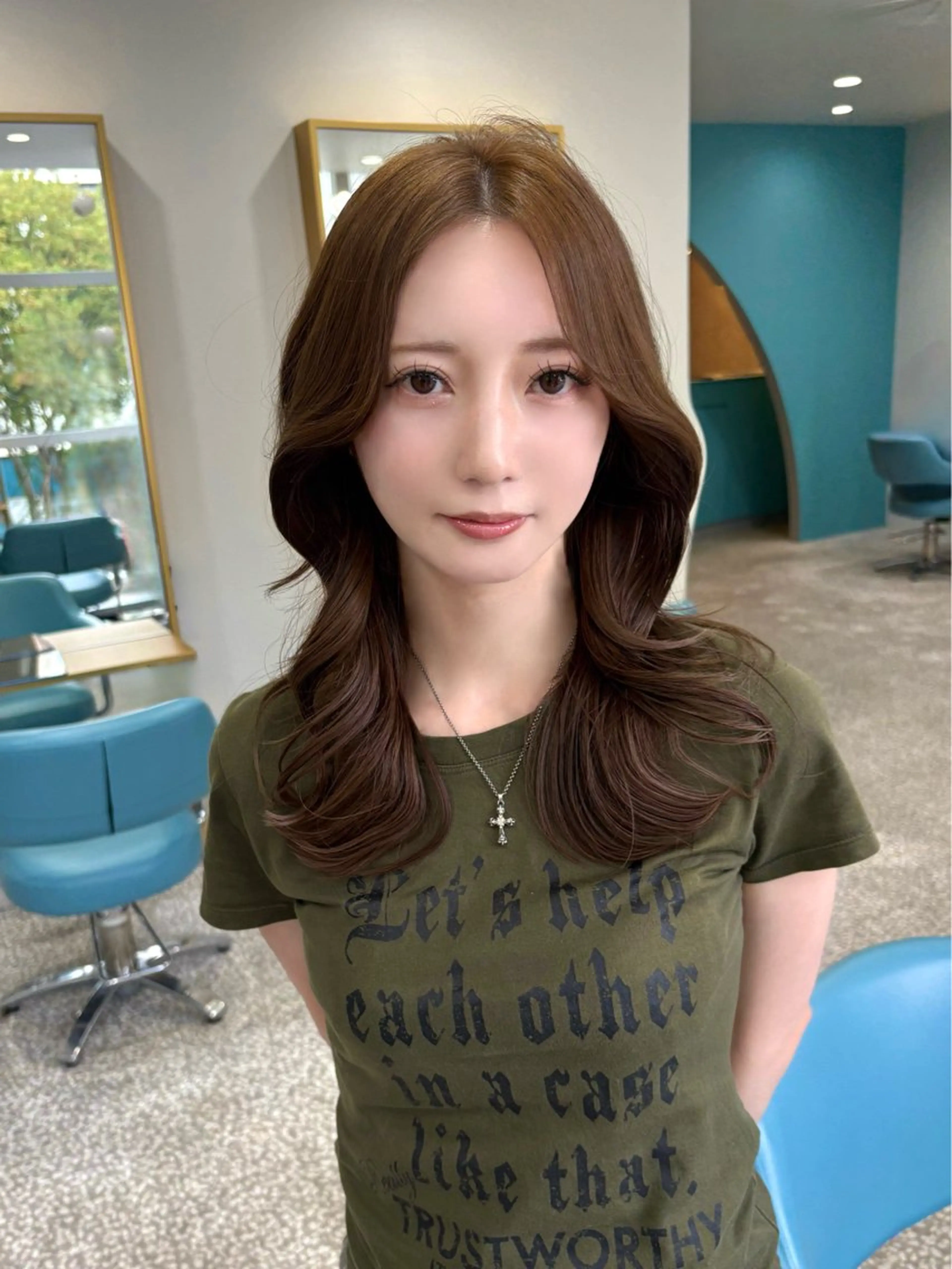 ミディアム Votan kumamoto所属・上谷 圭輝のヘアスタイル