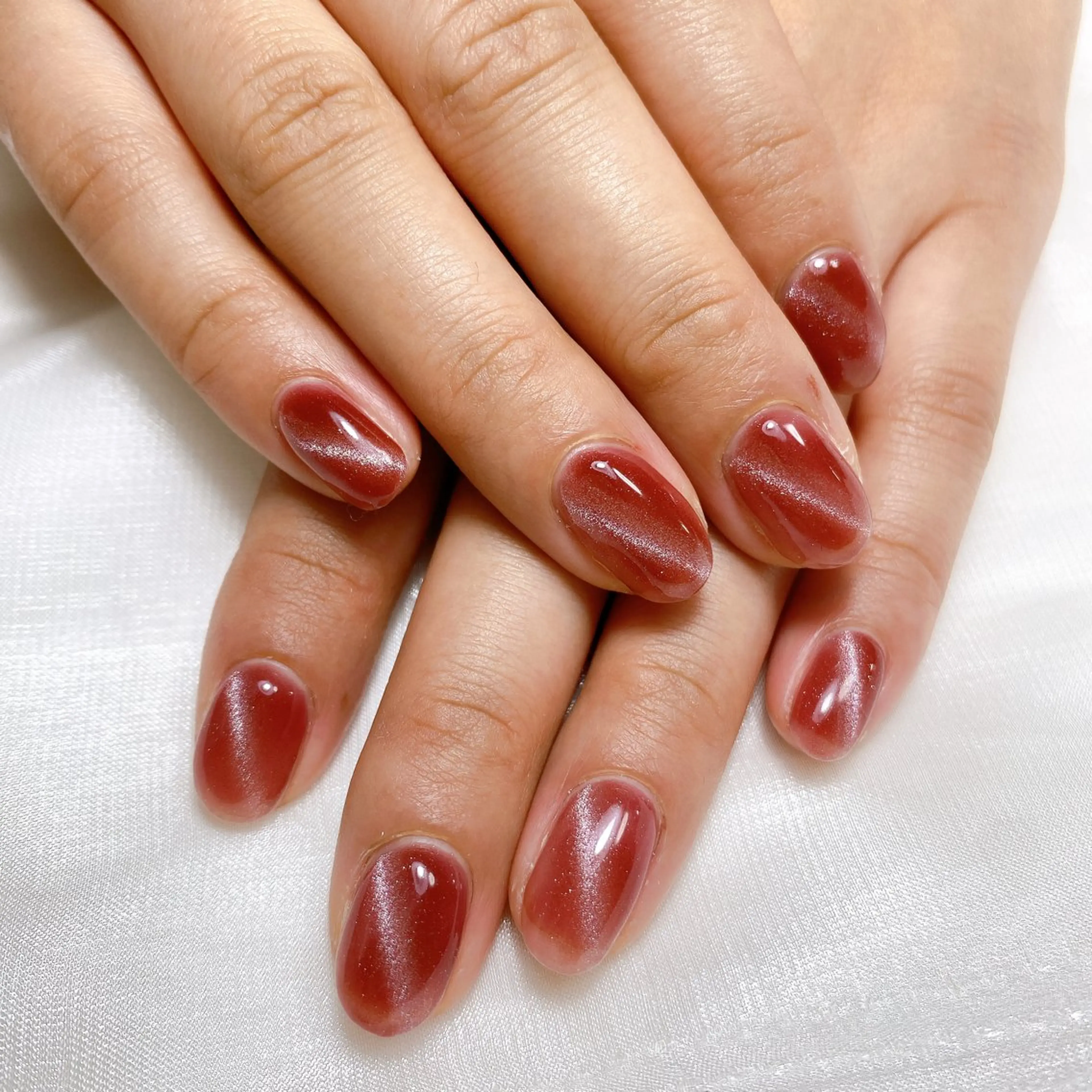 ネイル ハンドネイル ハンドケア PLUM  BELL 横浜自宅ネイルのネイルデザイン