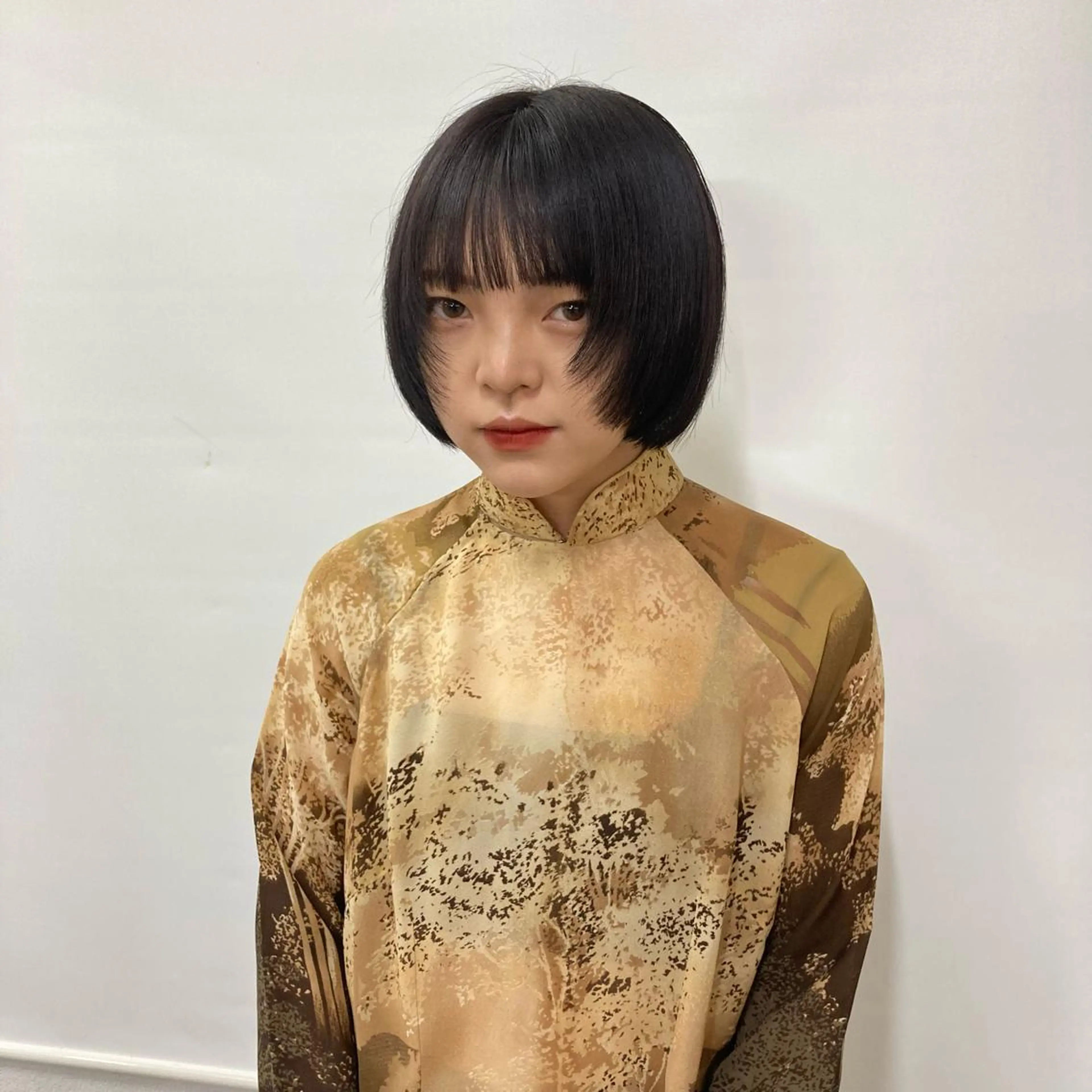 ショート カラー パーマ ヘアアレンジ ウルフレイヤー エクステ/kokiのヘアスタイル