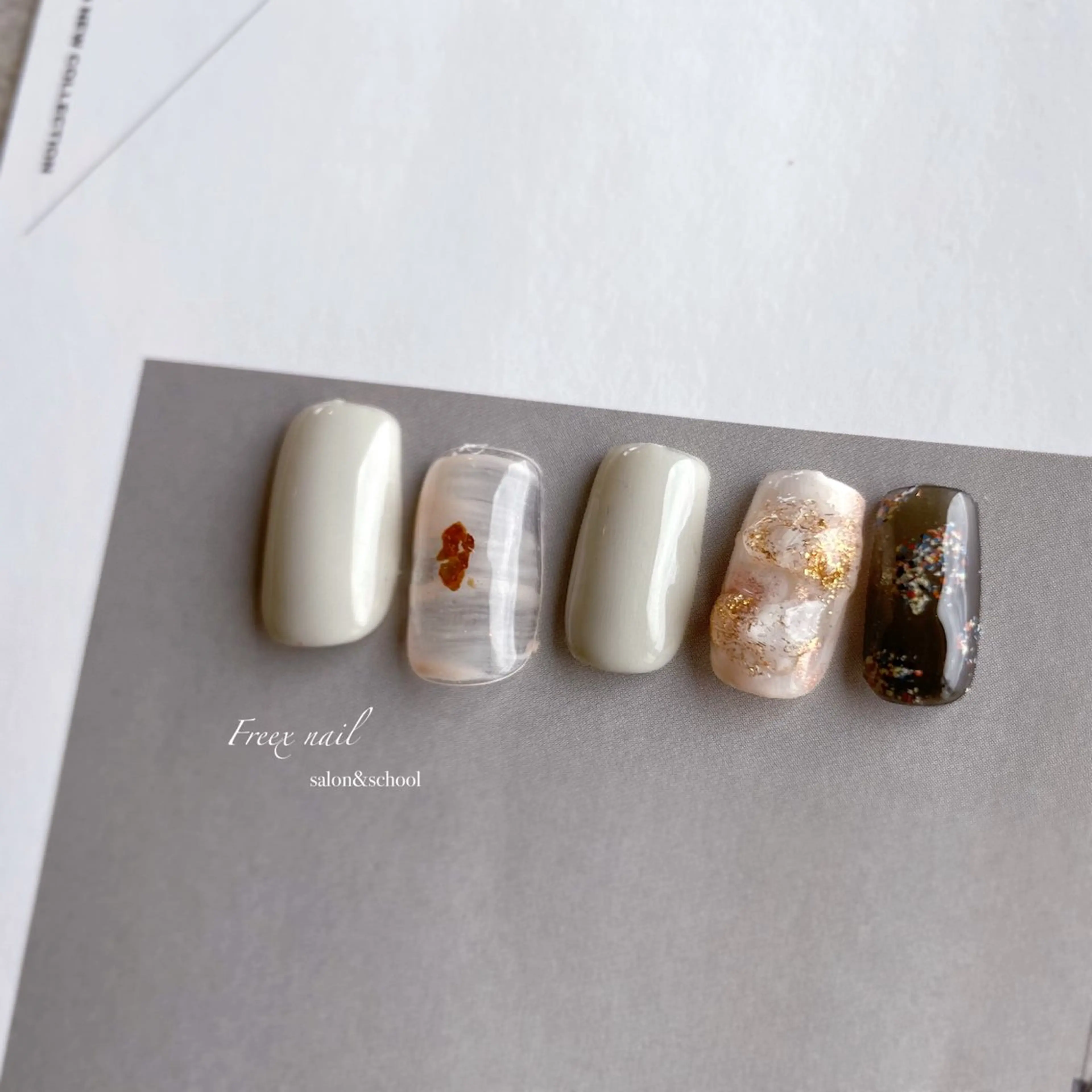 ネイル ニュアンスネイル ハンドネイル ハンドケア freex nail /ニュアンス/個性派のネイルデザイン