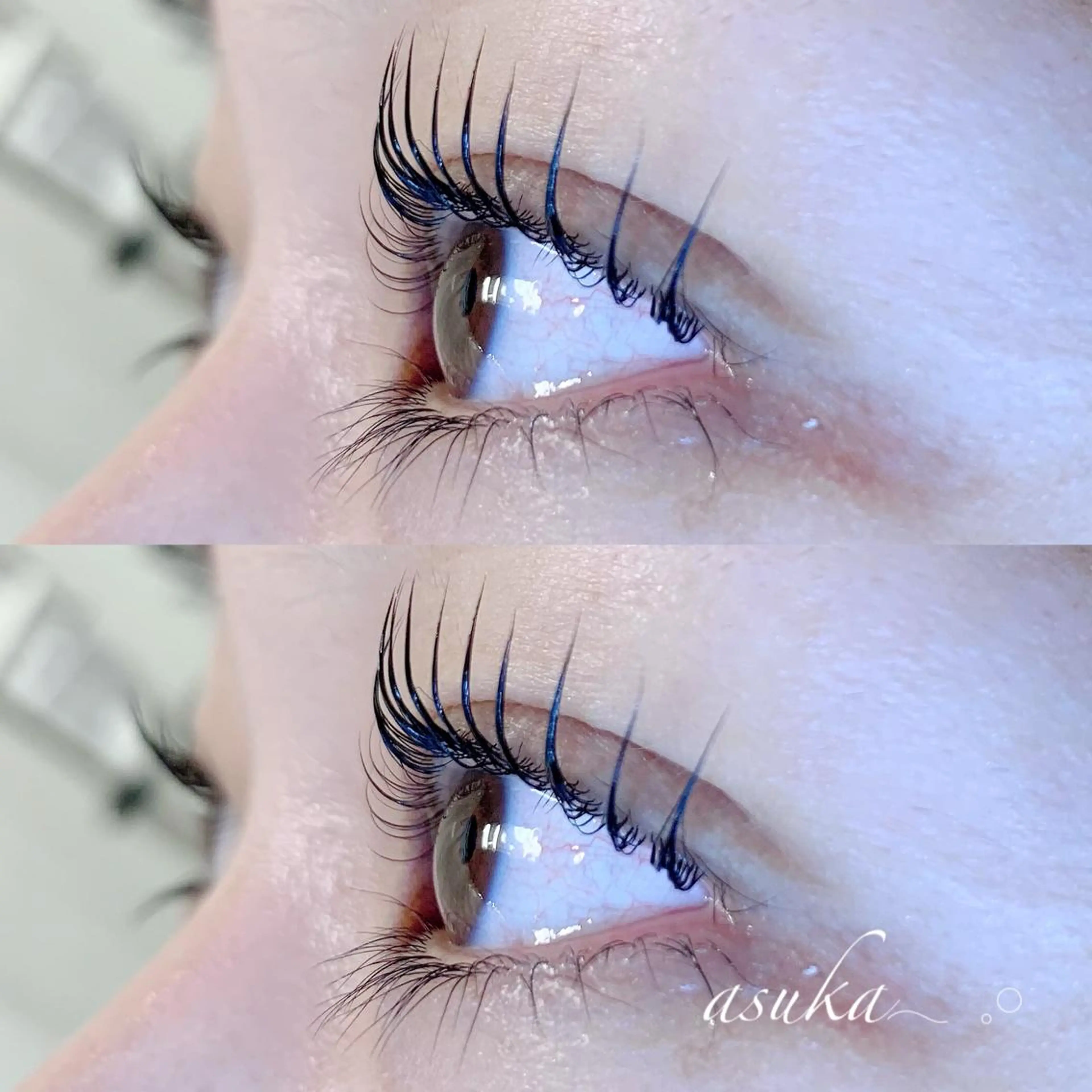 マツエク・マツパ パリジェンヌラッシュリフト brow&lash WAVEのマツエク・マツパデザイン
