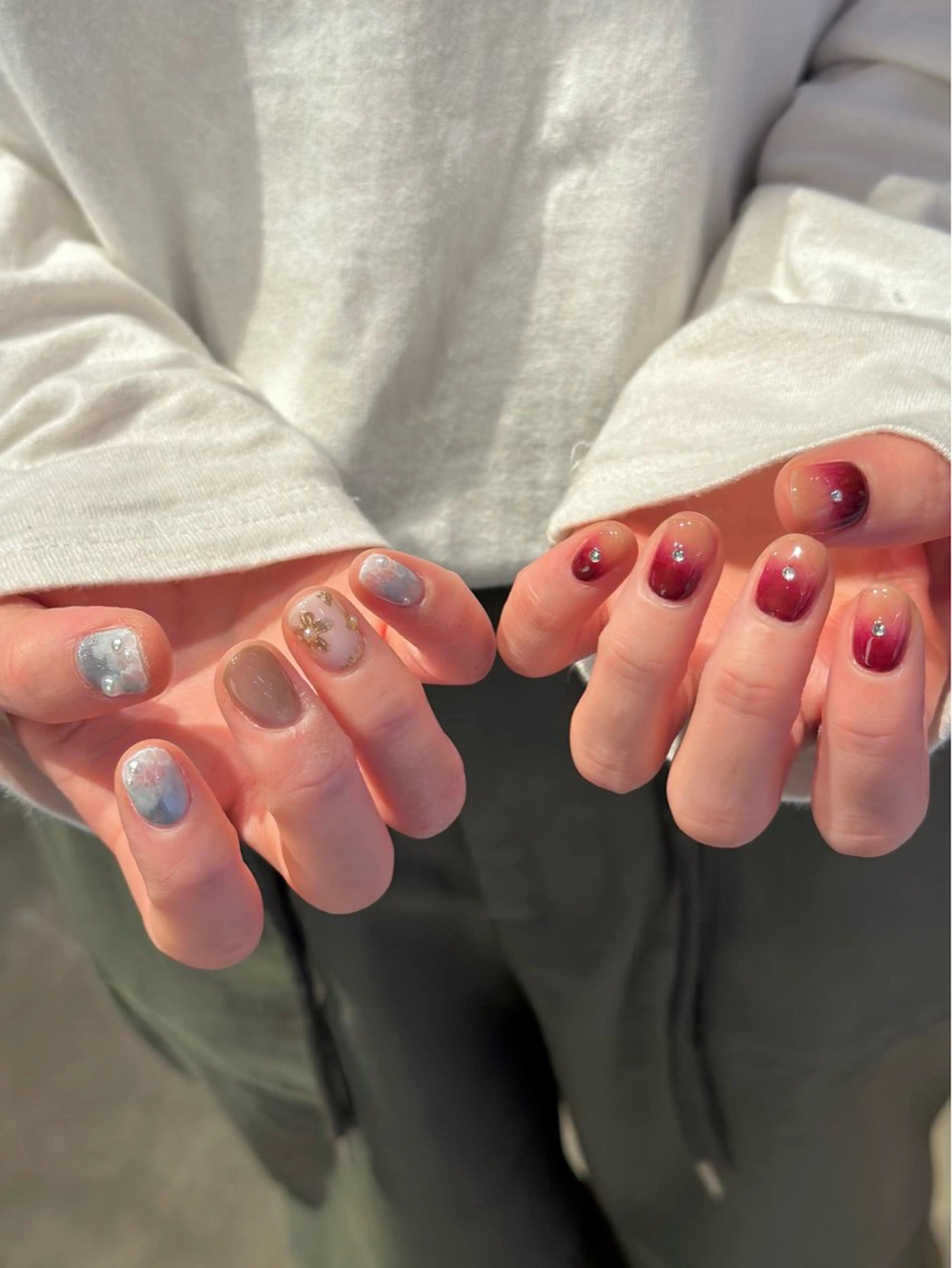 ネイル シモダ カスミ 🦀 @ksm_smdのネイルデザイン