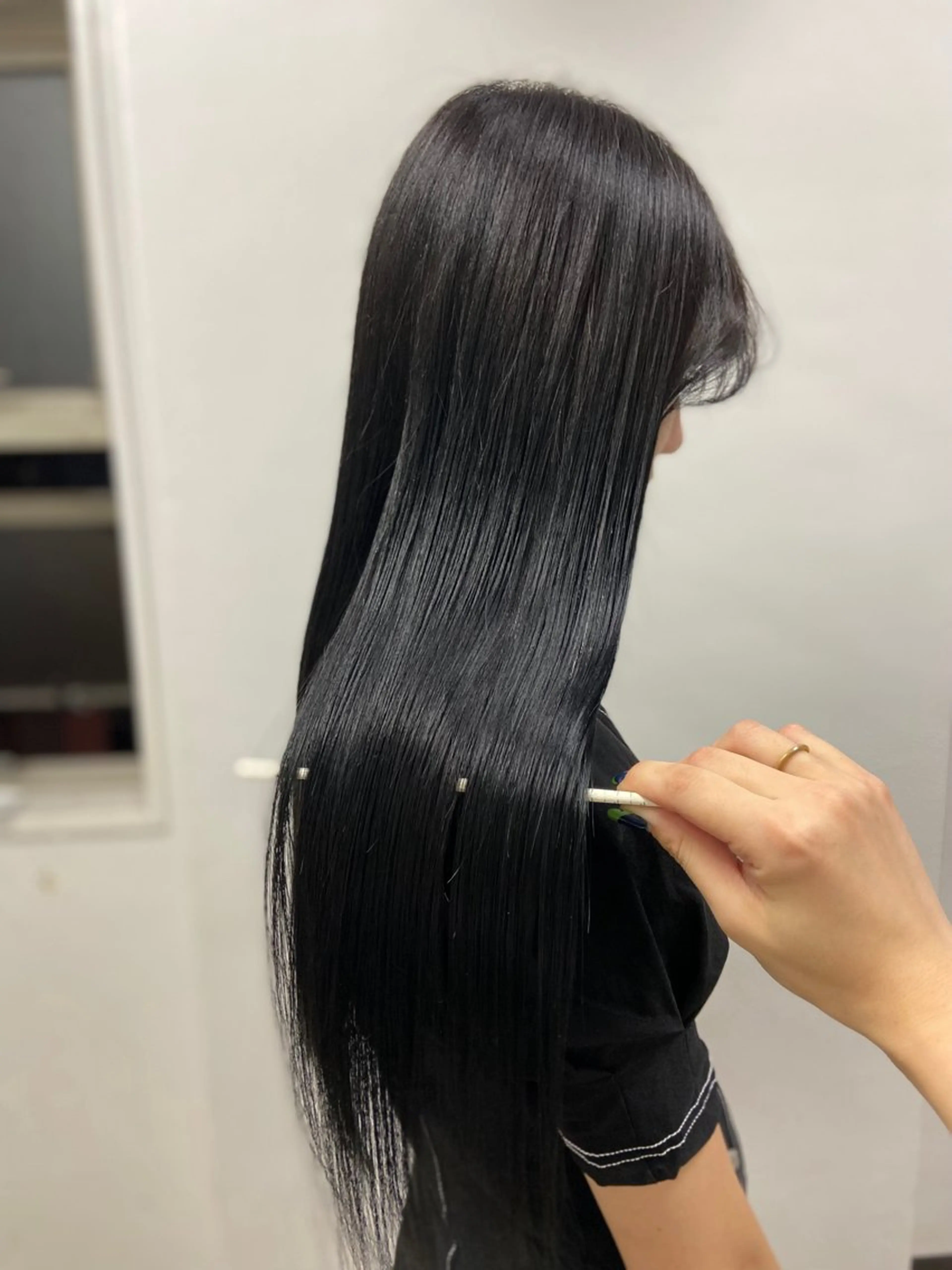 ロング カラー ヘアアレンジ Over hair_ misakiのヘアスタイル