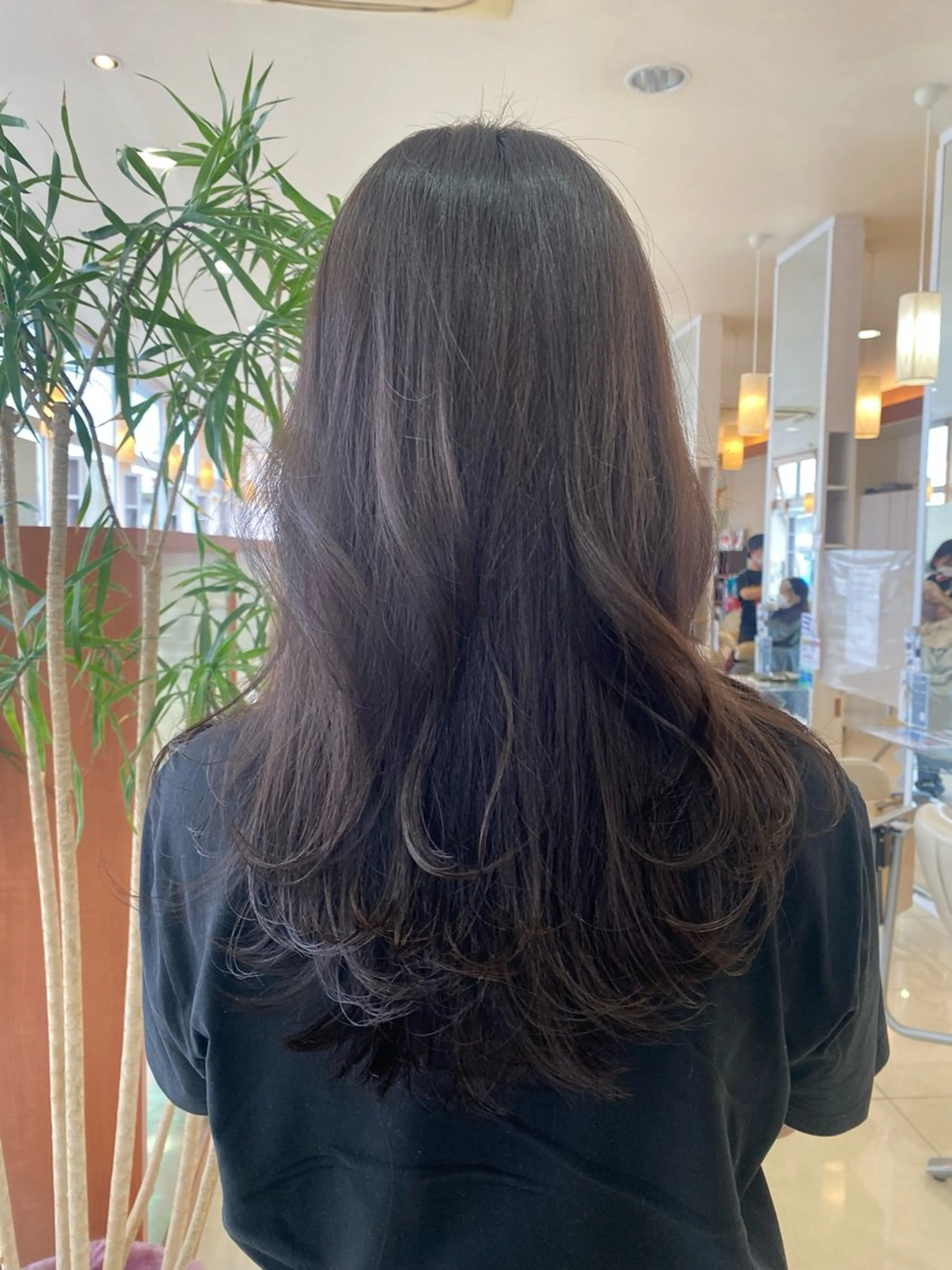 カラー ヘアカラー トリートメント 💖透明感カラー 板倉百花💖のヘアスタイル