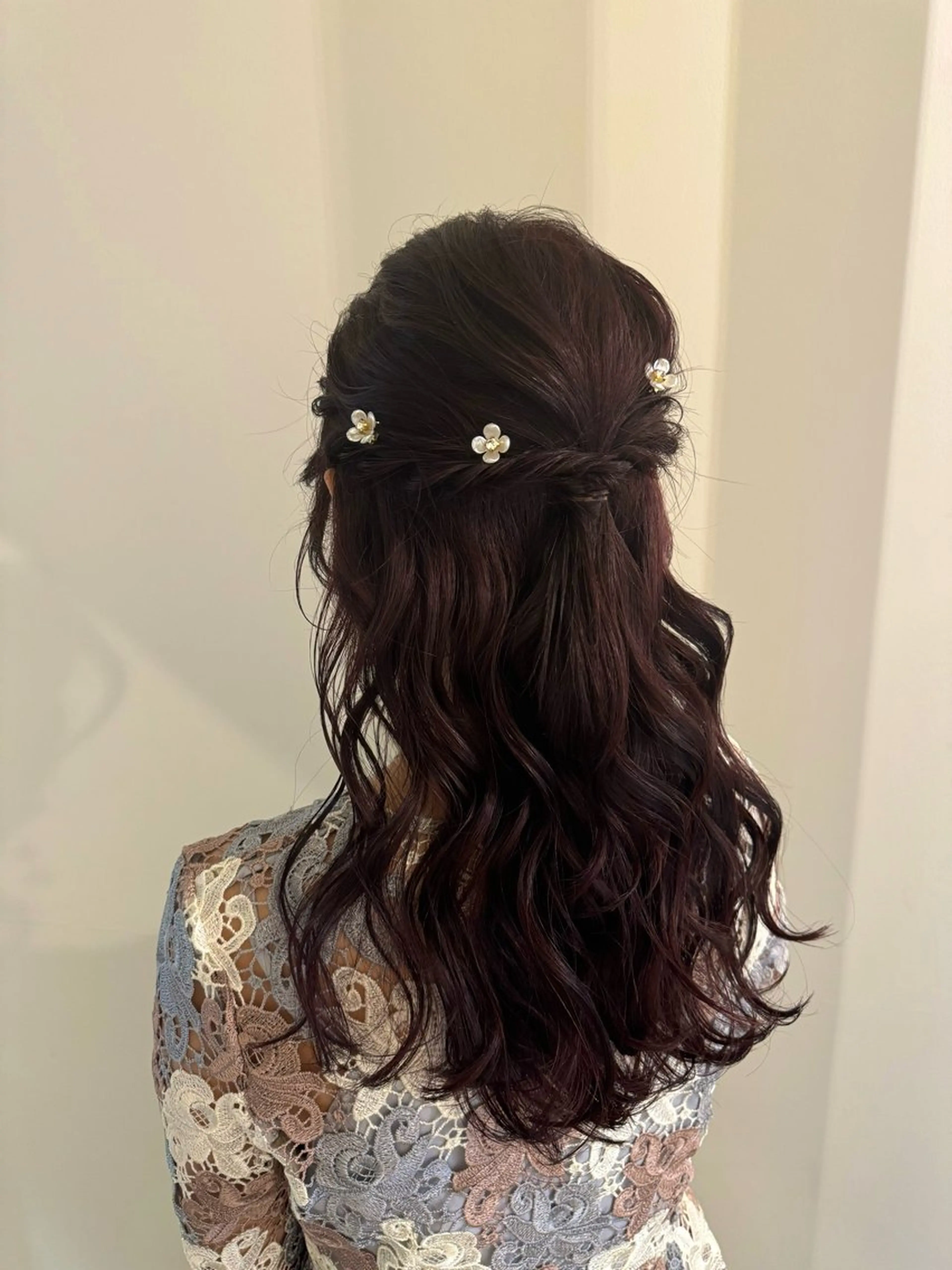 ヘアアレンジ ヘアセット 内沼 恵留菜のヘアスタイル