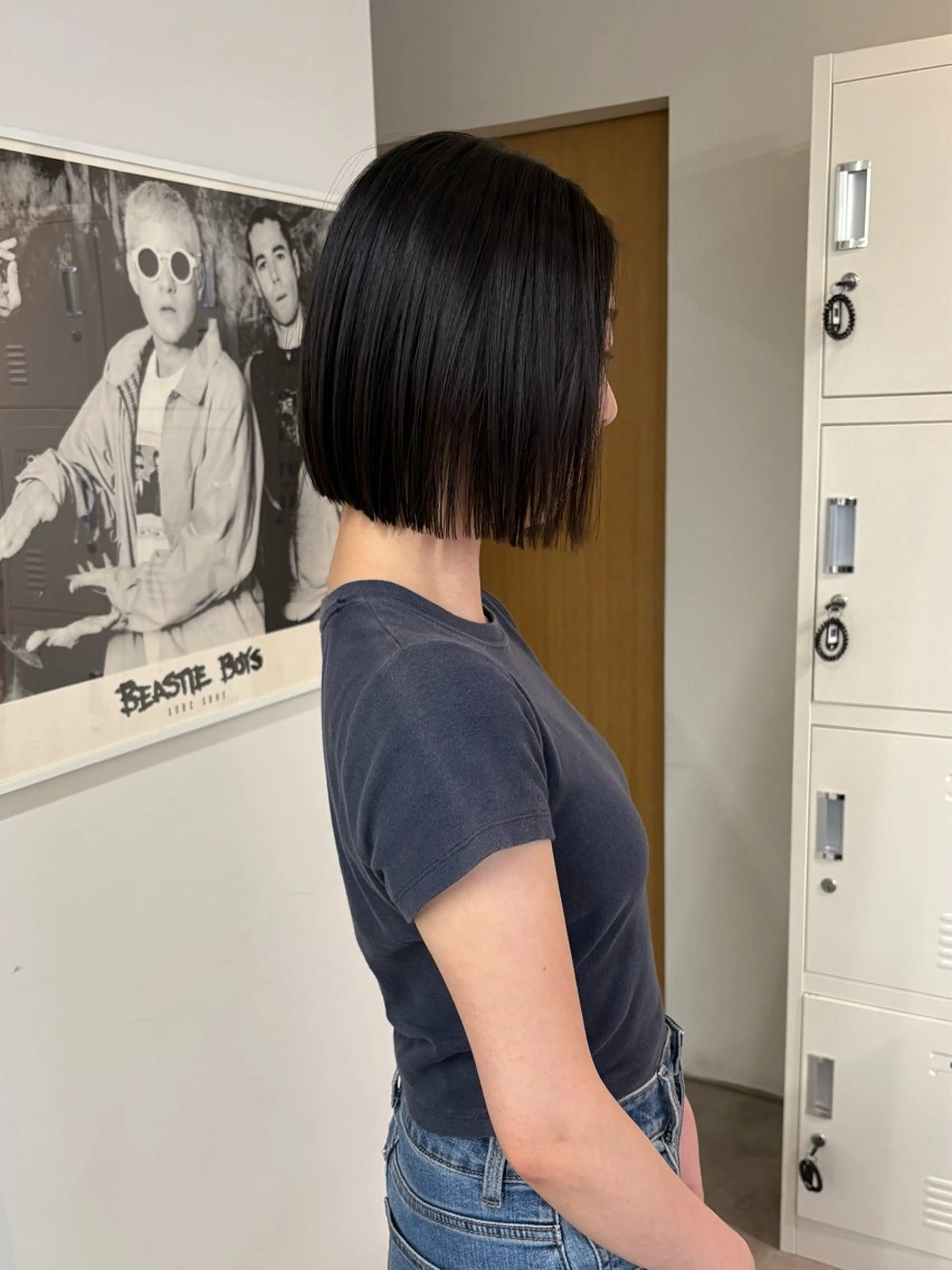 ショート ボブ 顔まわりレイヤー 髪質改善 レイヤーカット トリートメント カット MARI ｟津田沼駅｠のヘアスタイル