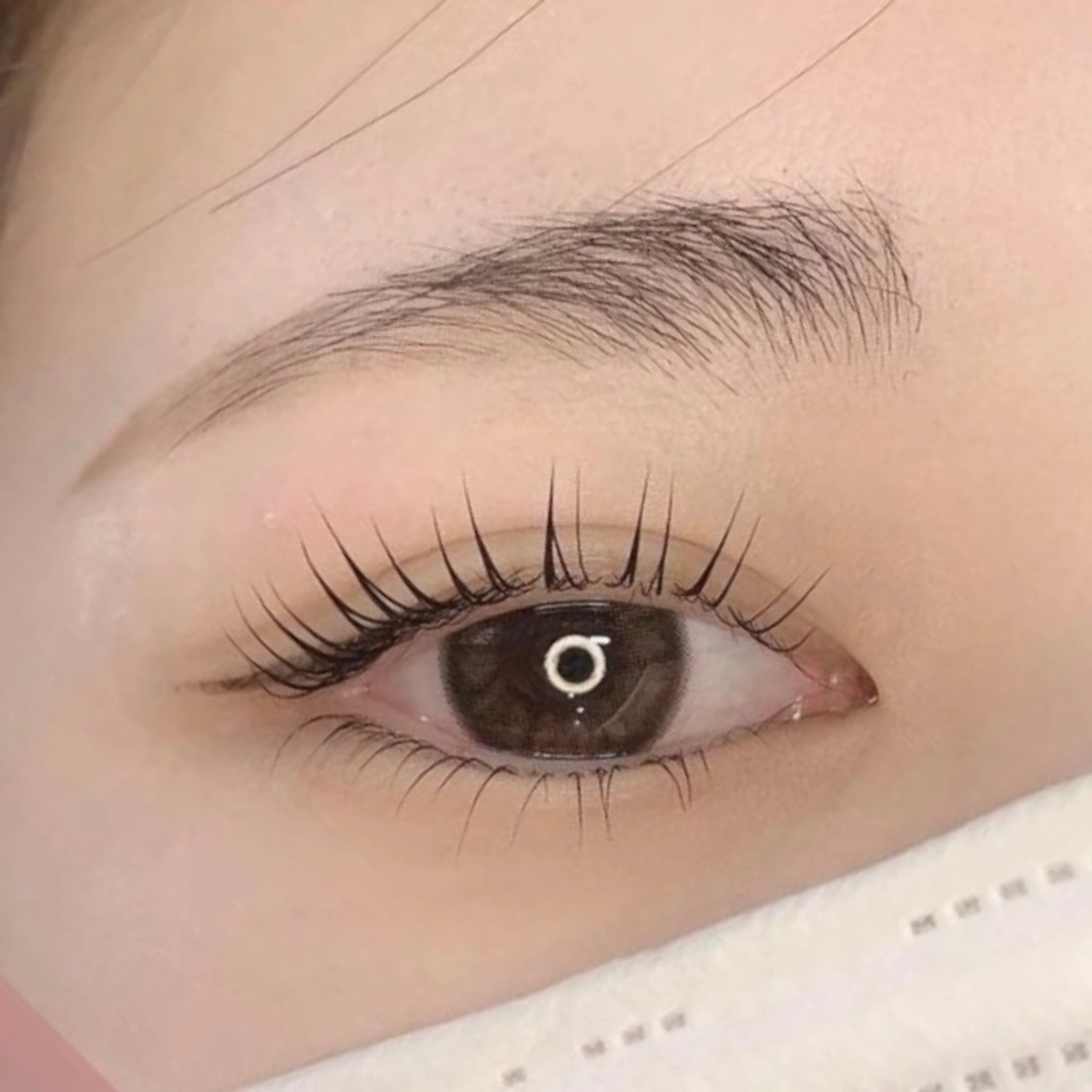 🤍上下まつ毛パーマorパリジェンヌ+ブラックティントの写真