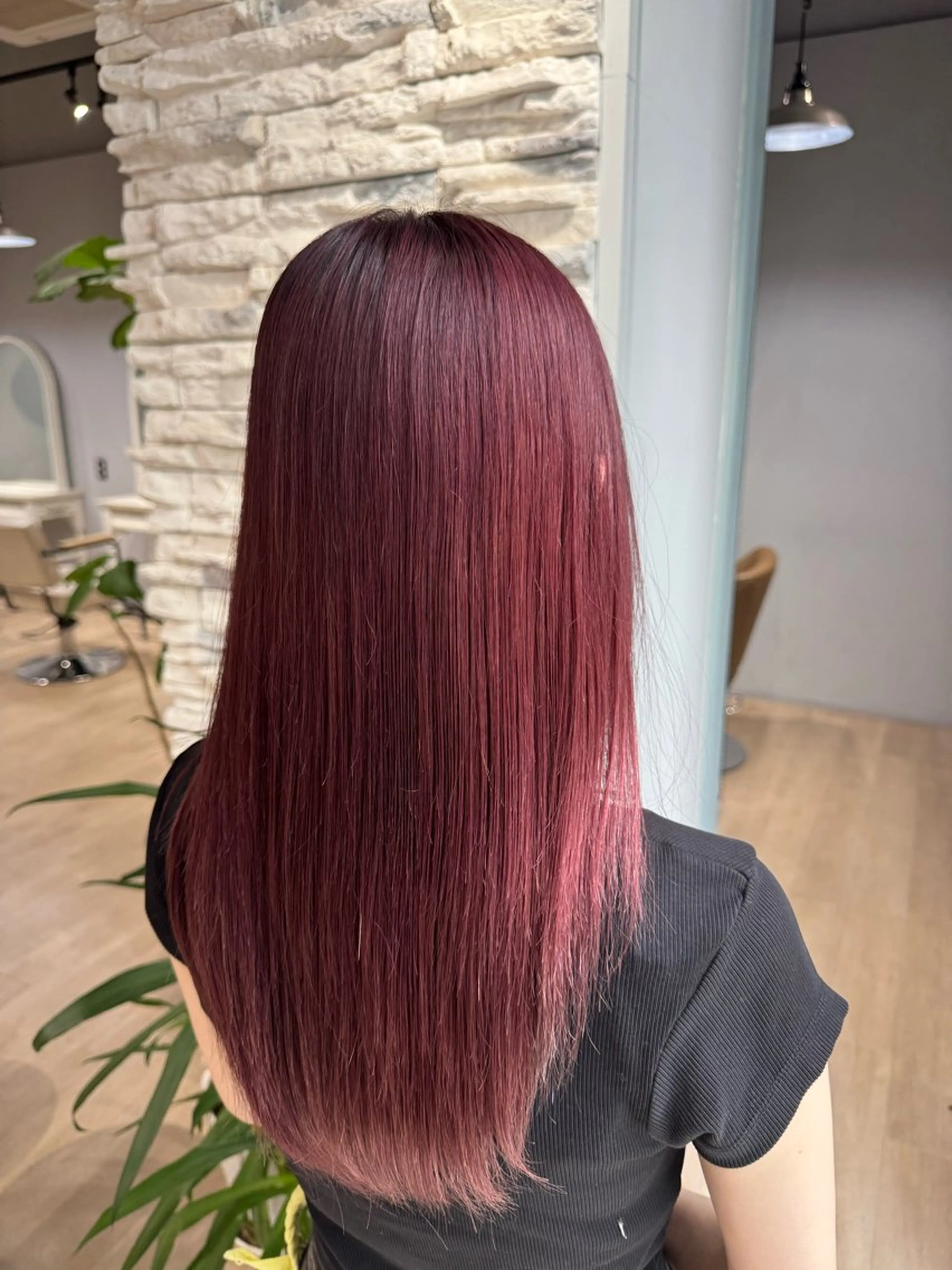 セミロング 🔶髪質改善／縮毛 ✨　山郷敏彦🟢のヘアスタイル