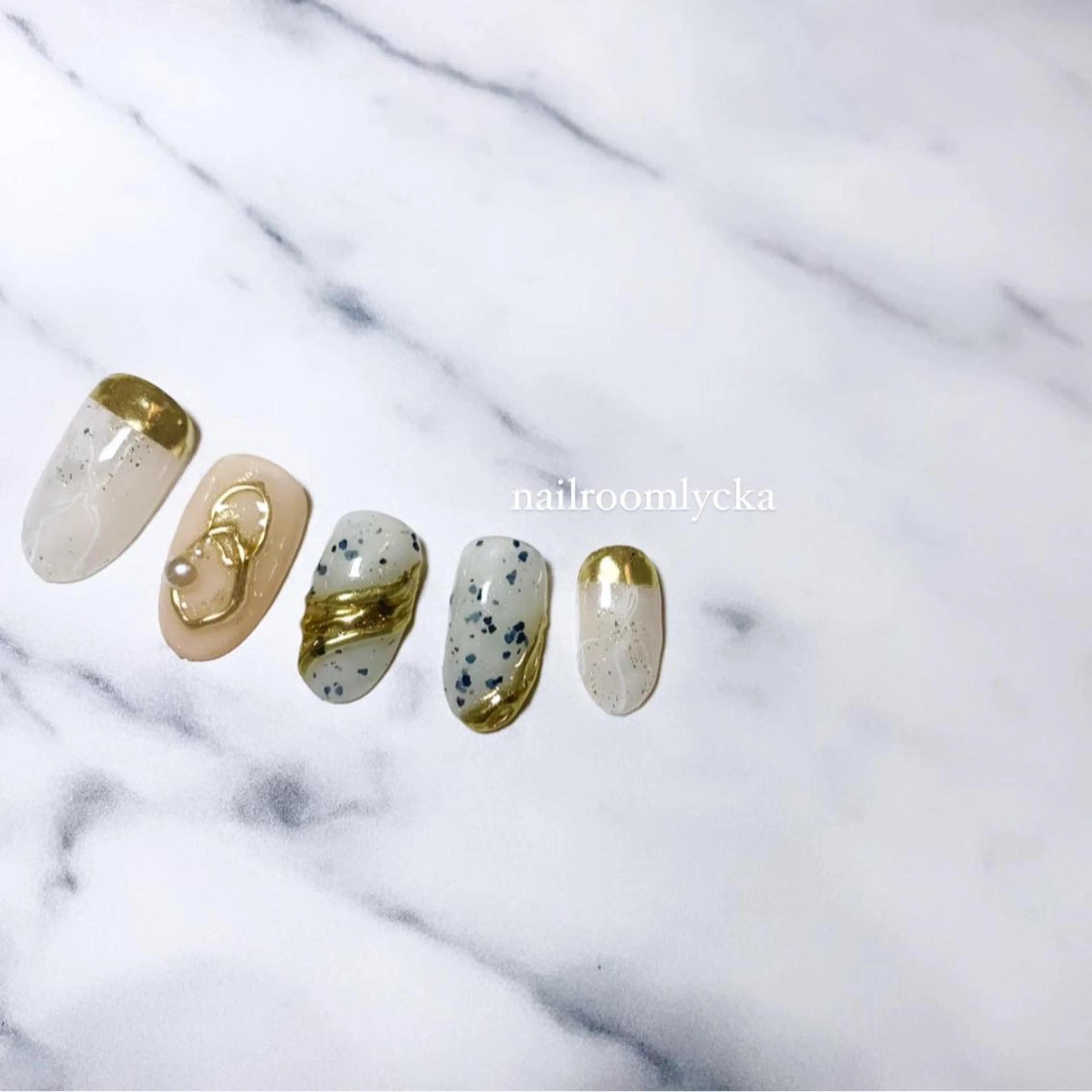 ネイル ﾈｲﾙﾙｰﾑﾘｯｶ 𝐦𝐚𝐲𝐮のネイルデザイン